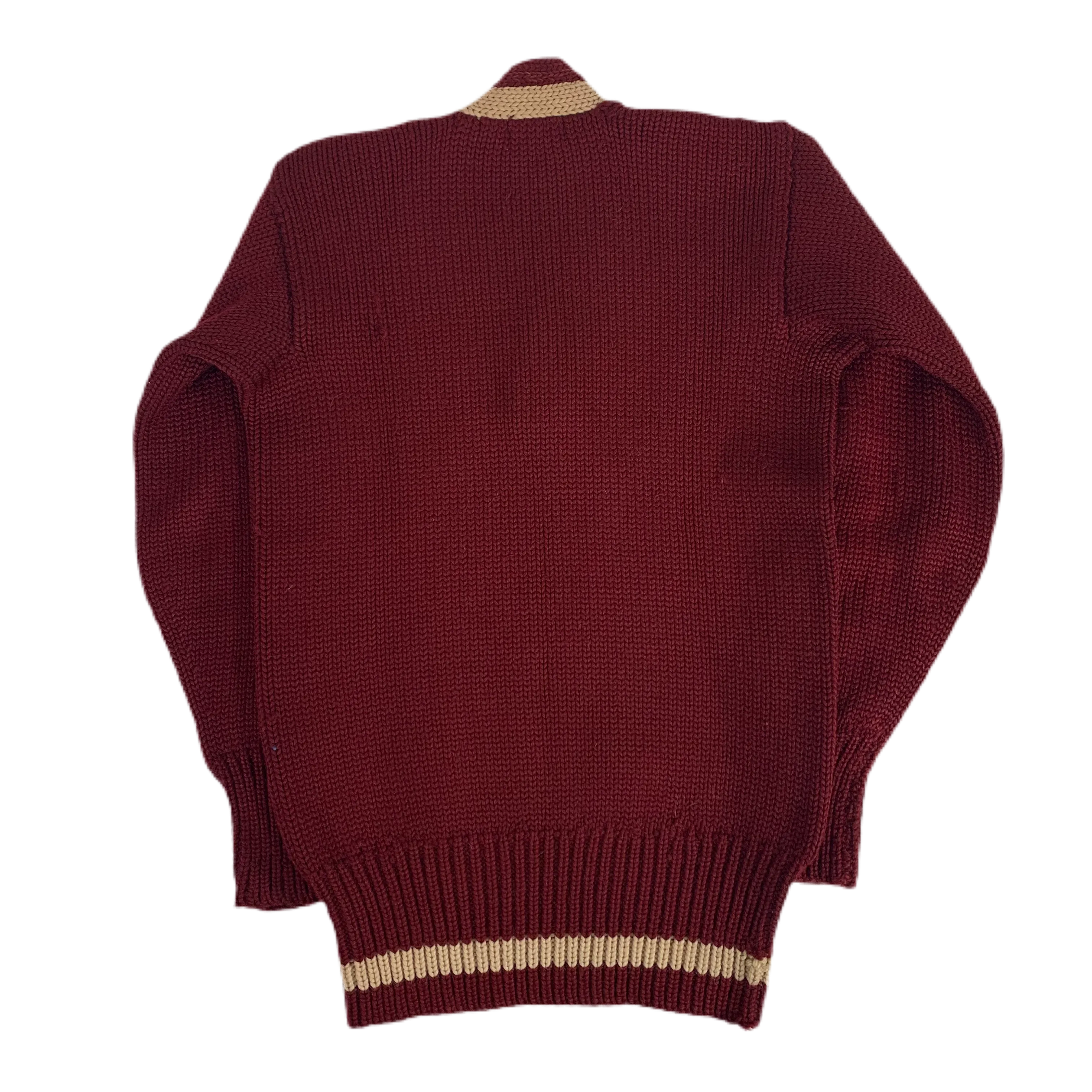 Vintage 1930s Champion "Shawl V Neck" Sweater