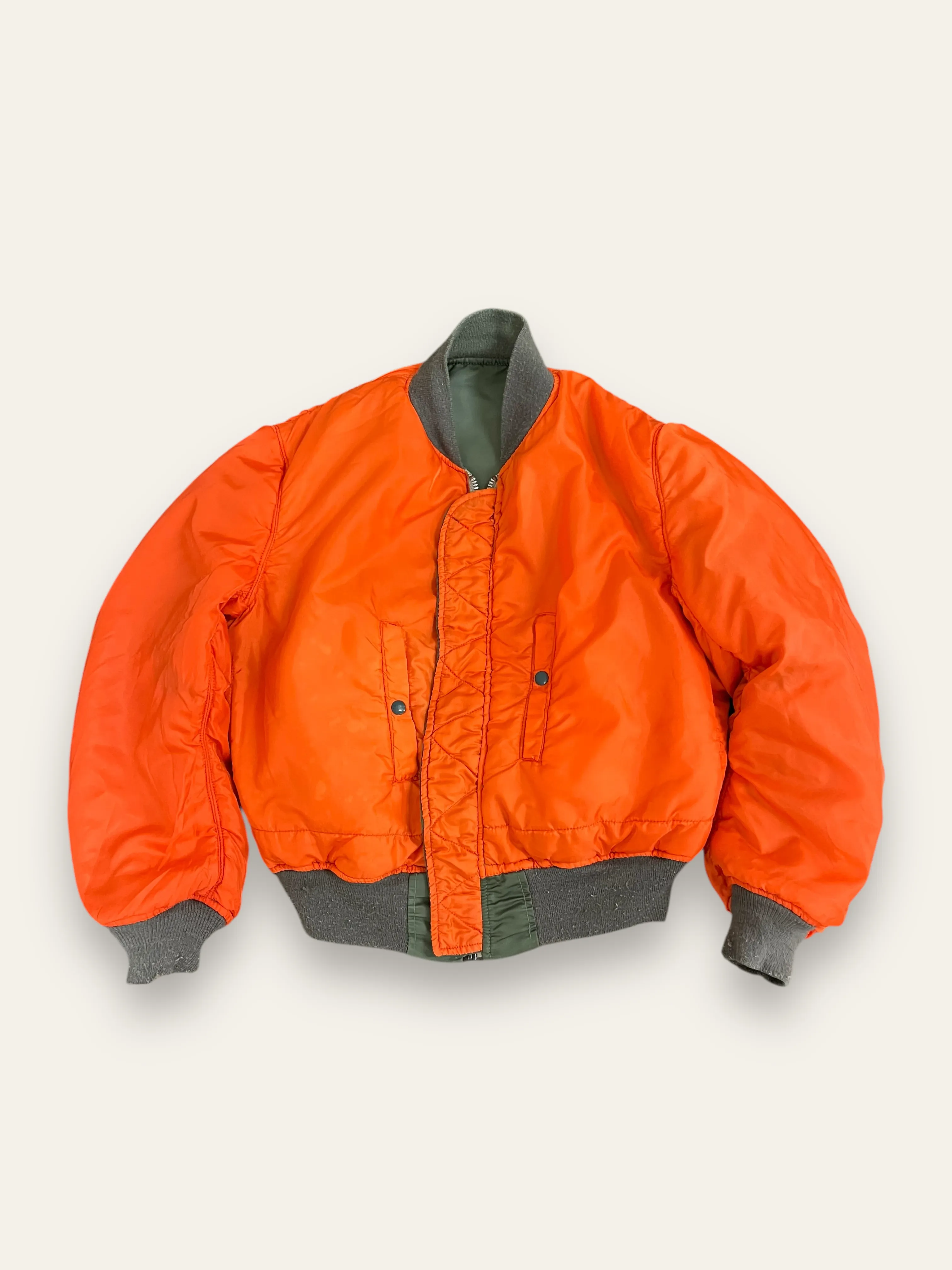 Vintage 1990’s Alpha Reversible MA-1 Bomber Jacket