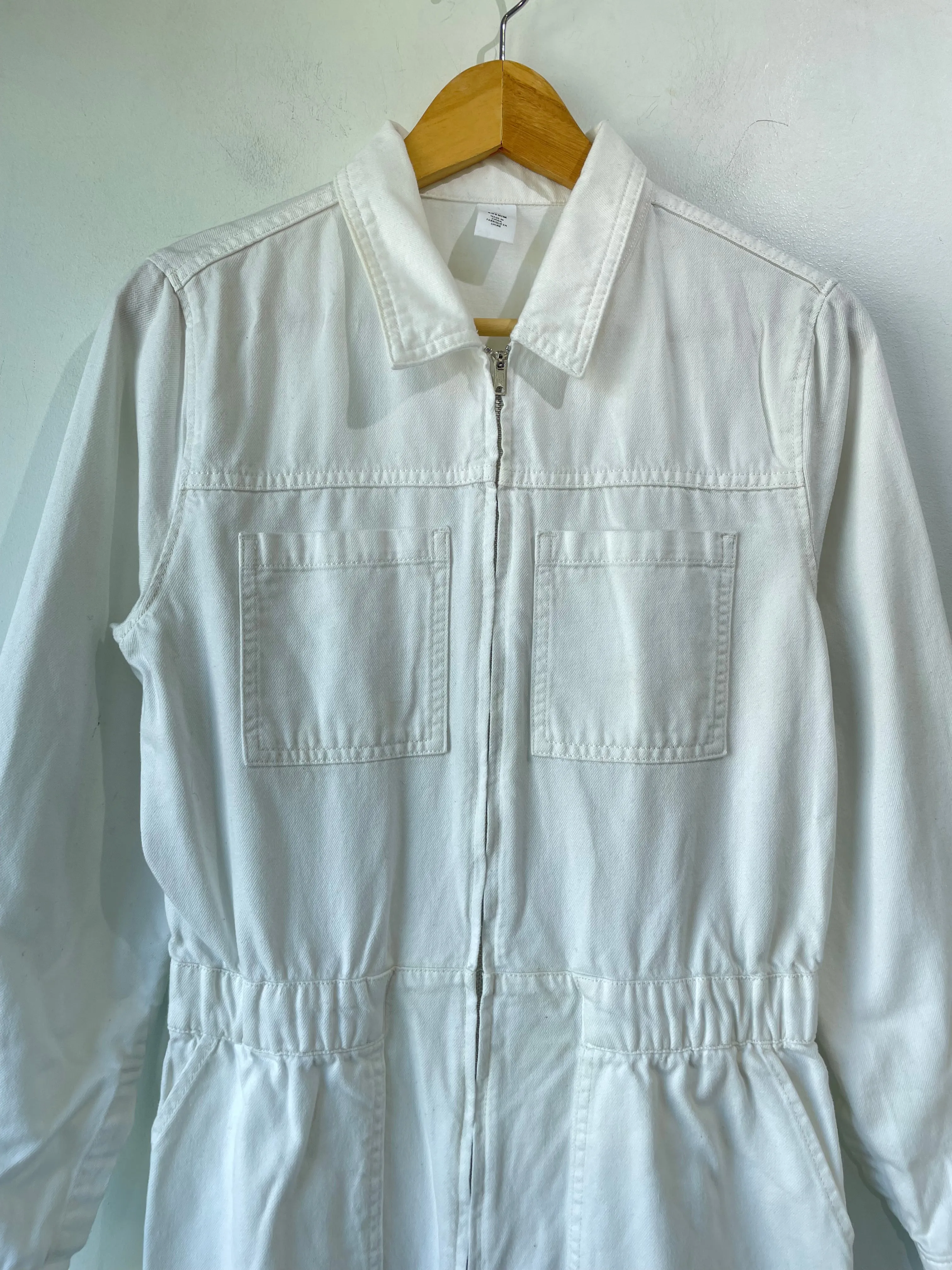 Vintage &Denim White Coveralls