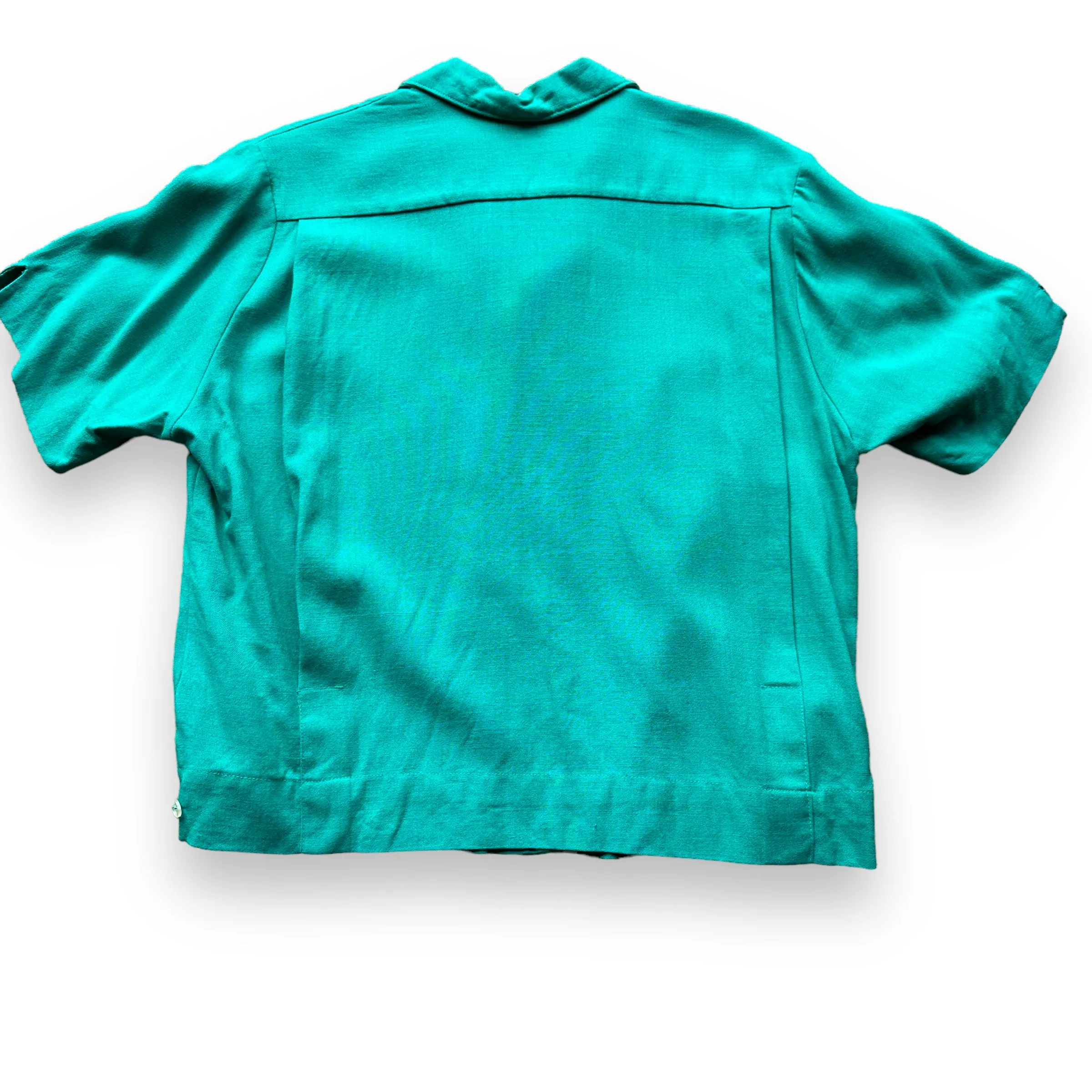 Vintage Angeltown Rayon Blend Bowling Shirt SZ M | Vintage Rayon Bowling Shirt | Barn Owl Vintage Seattle