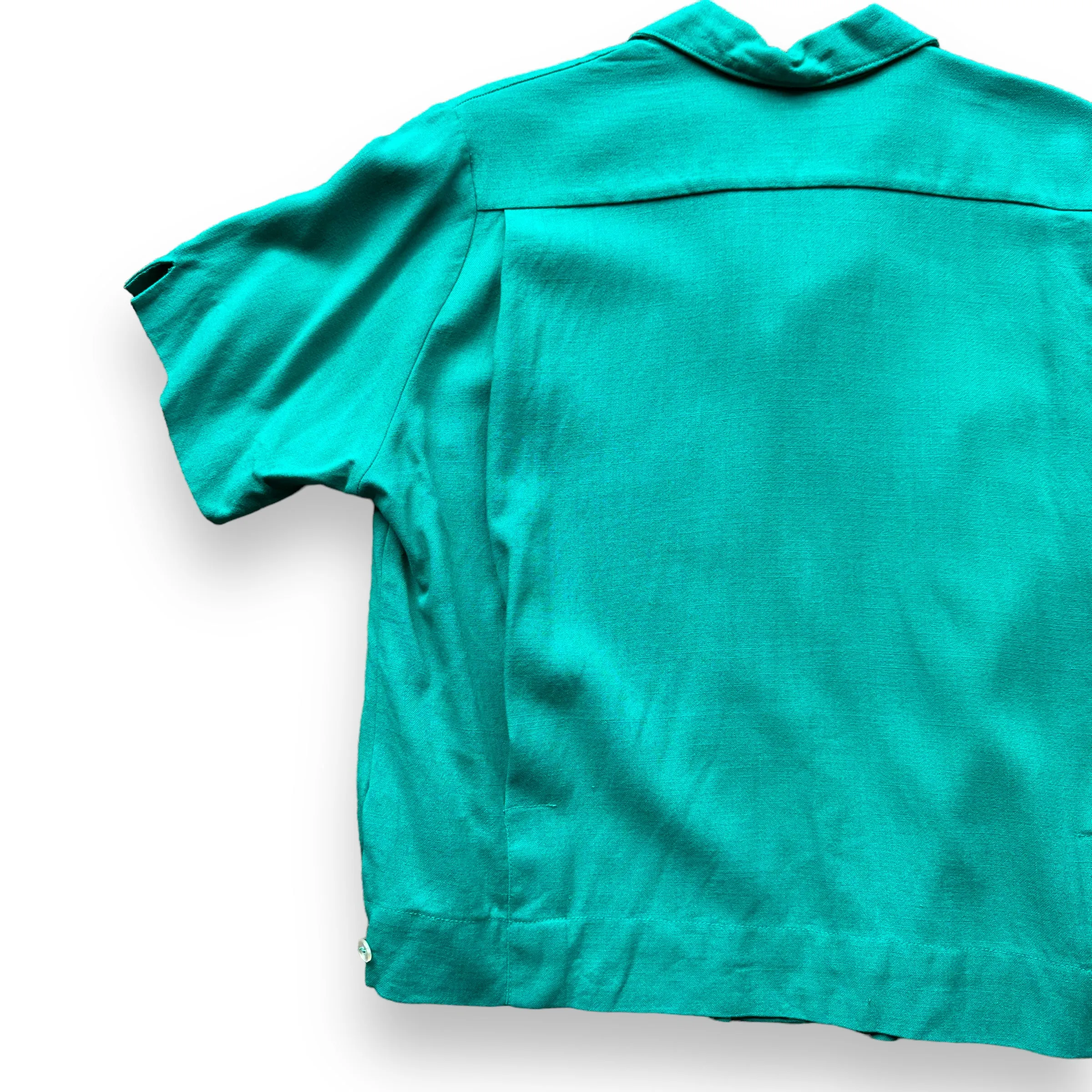 Vintage Angeltown Rayon Blend Bowling Shirt SZ M | Vintage Rayon Bowling Shirt | Barn Owl Vintage Seattle