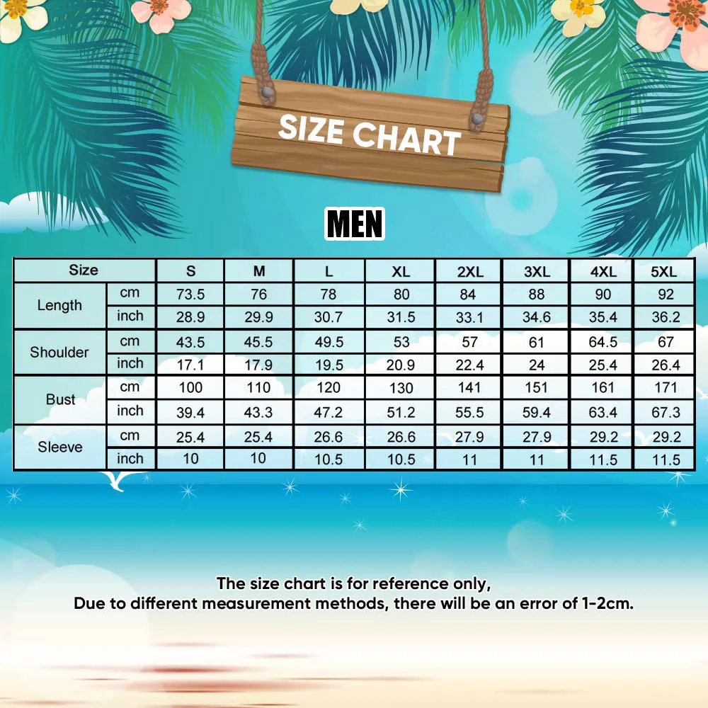 Vintage Custom Men Hawaiian Shirts With Hawaiian Style Pattern Photo Beach Shirts For Him