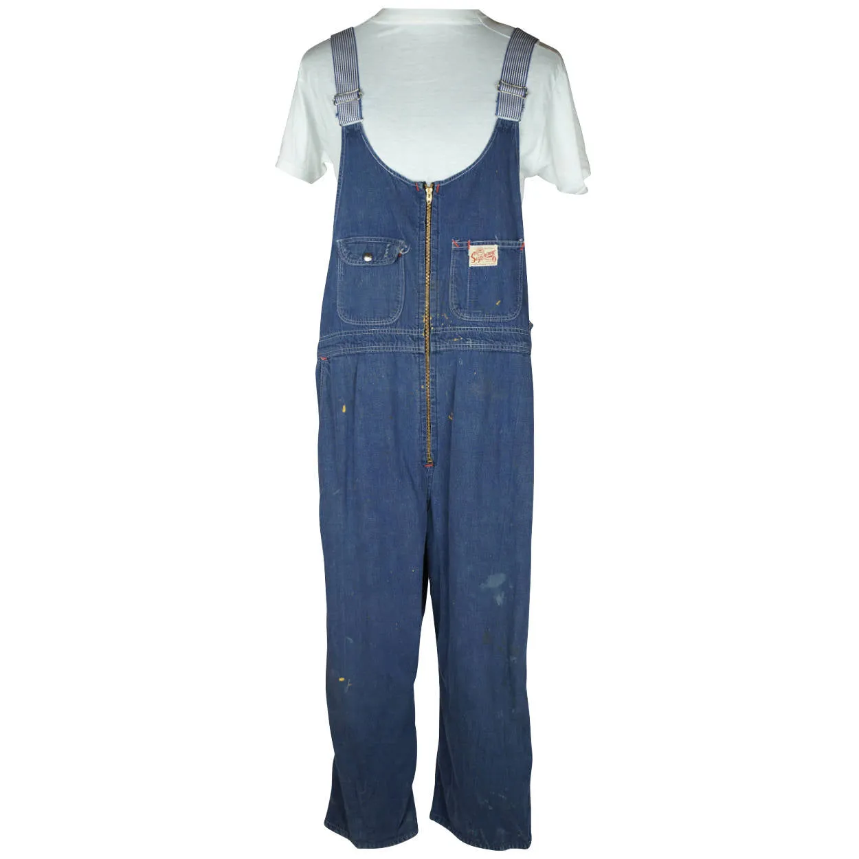 Vintage Denim Workwear Overalls Coveralls Supreme Canada Wabasso 1950s