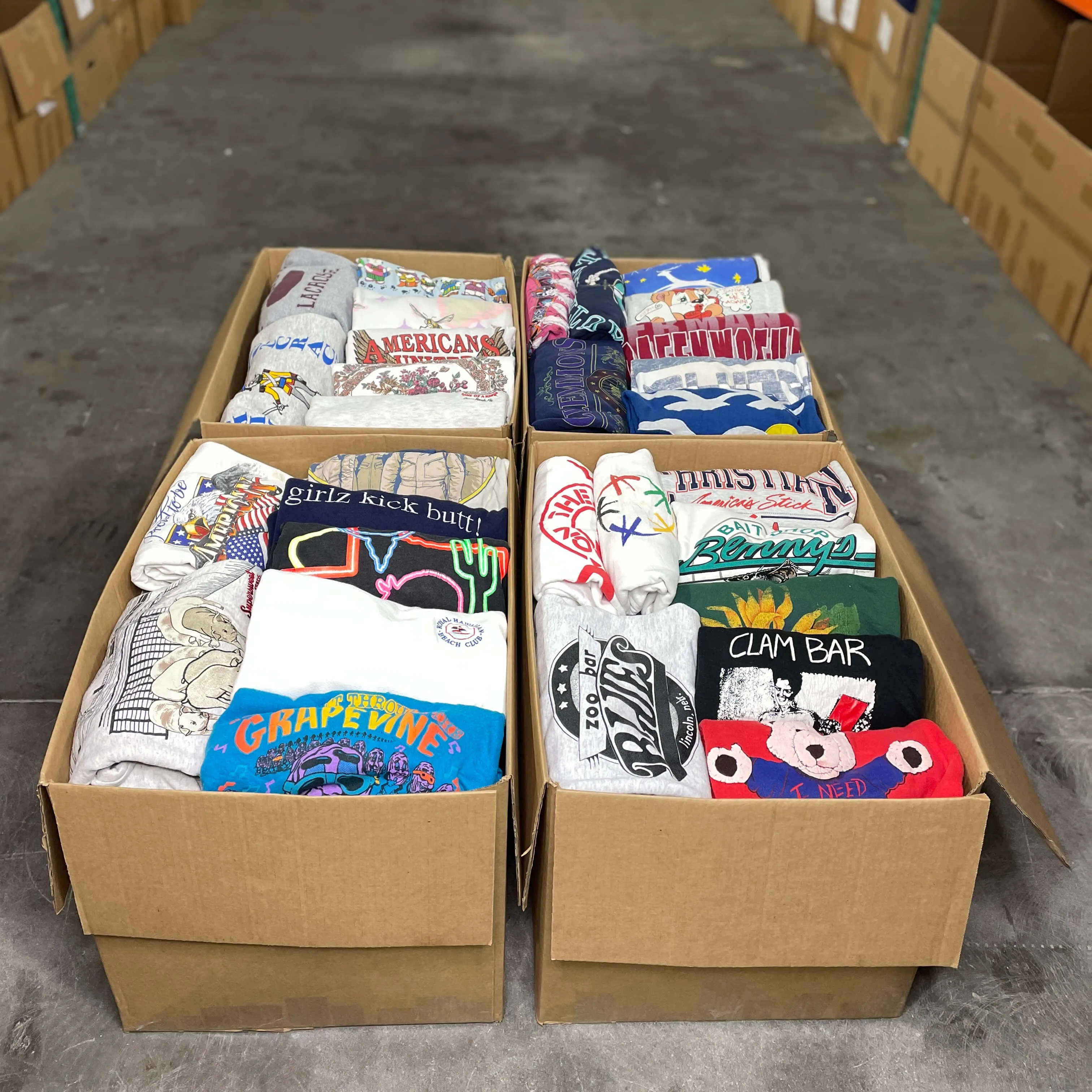 Vintage Graphic Sweatshirts Bale