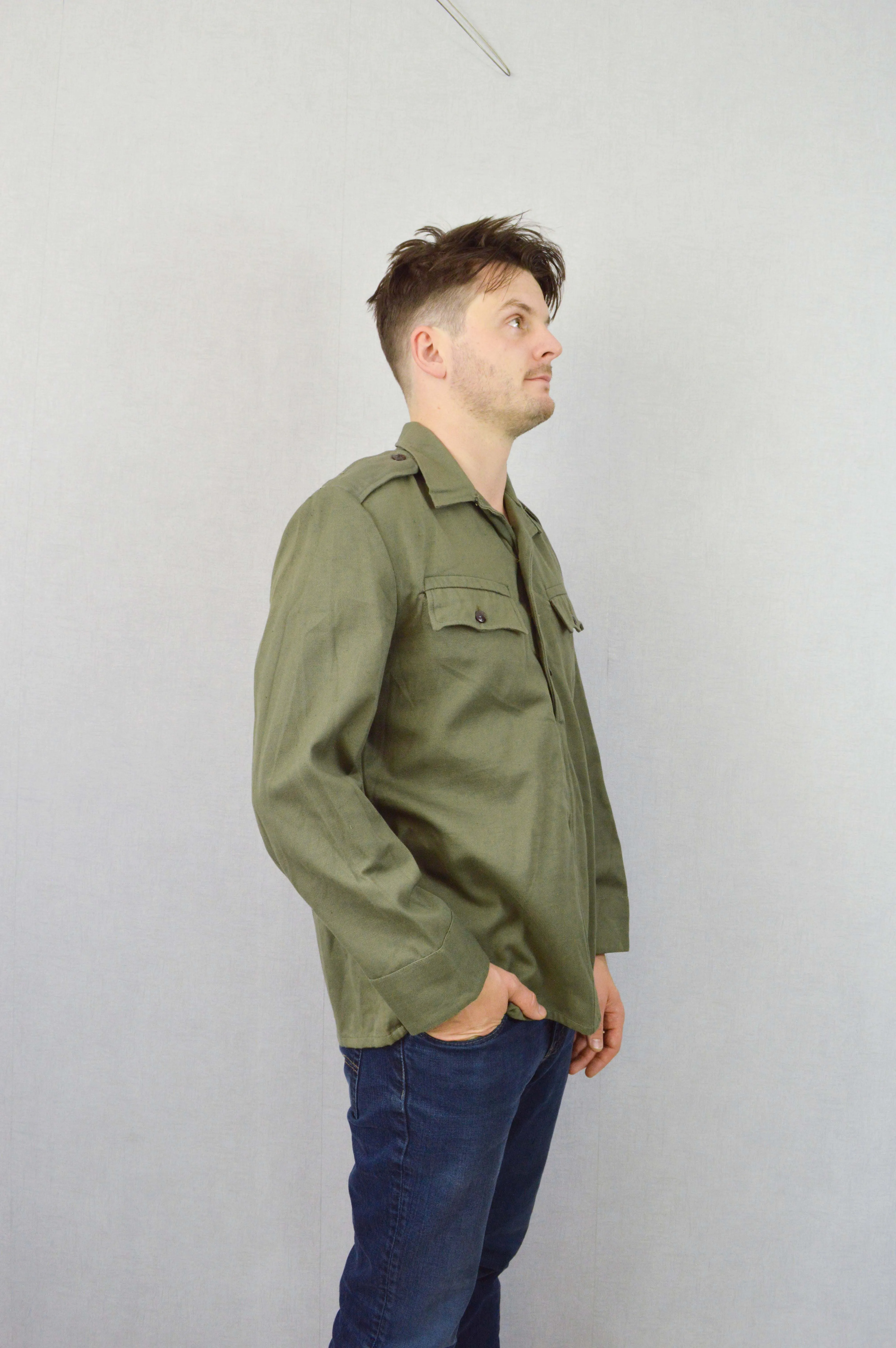 Vintage Heavyweight Button Up Shirts
