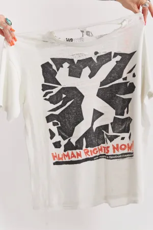Vintage Human Rights Now! World Tour 1988 T-Shirt (Men's Boxy Large)