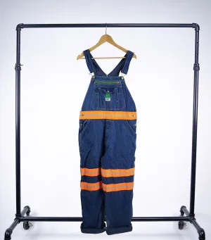 Vintage Liberty Denim Overalls with Reflective