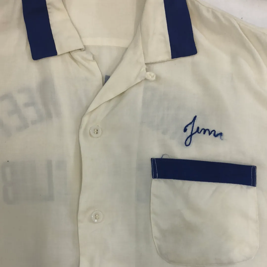 Vintage Men’s Bowling Button Up