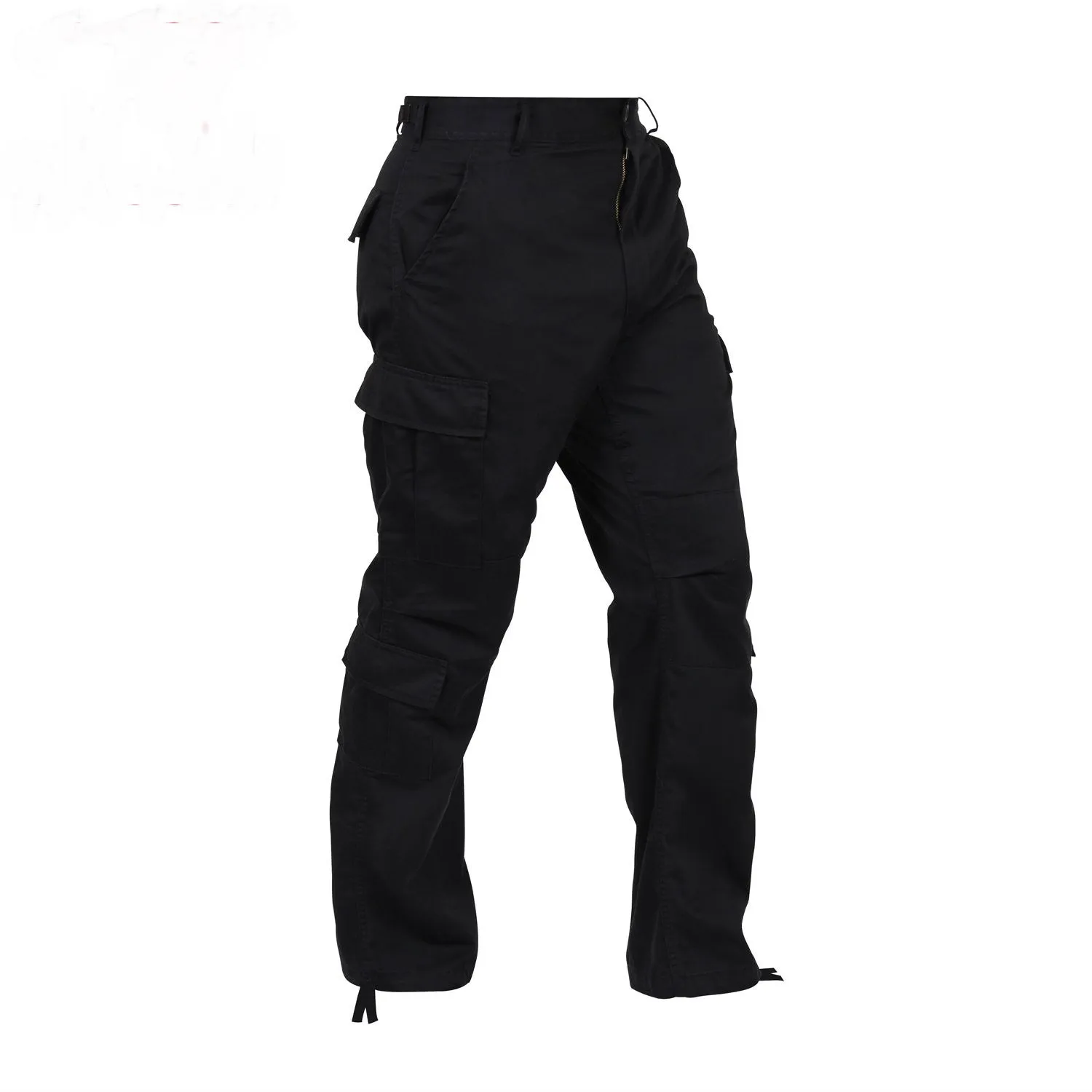 Vintage Paratrooper Fatigue Pants Black