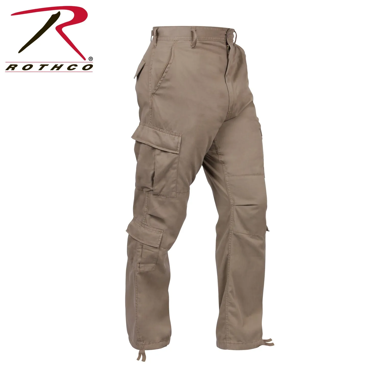Vintage Paratrooper Fatigue Pants Khaki