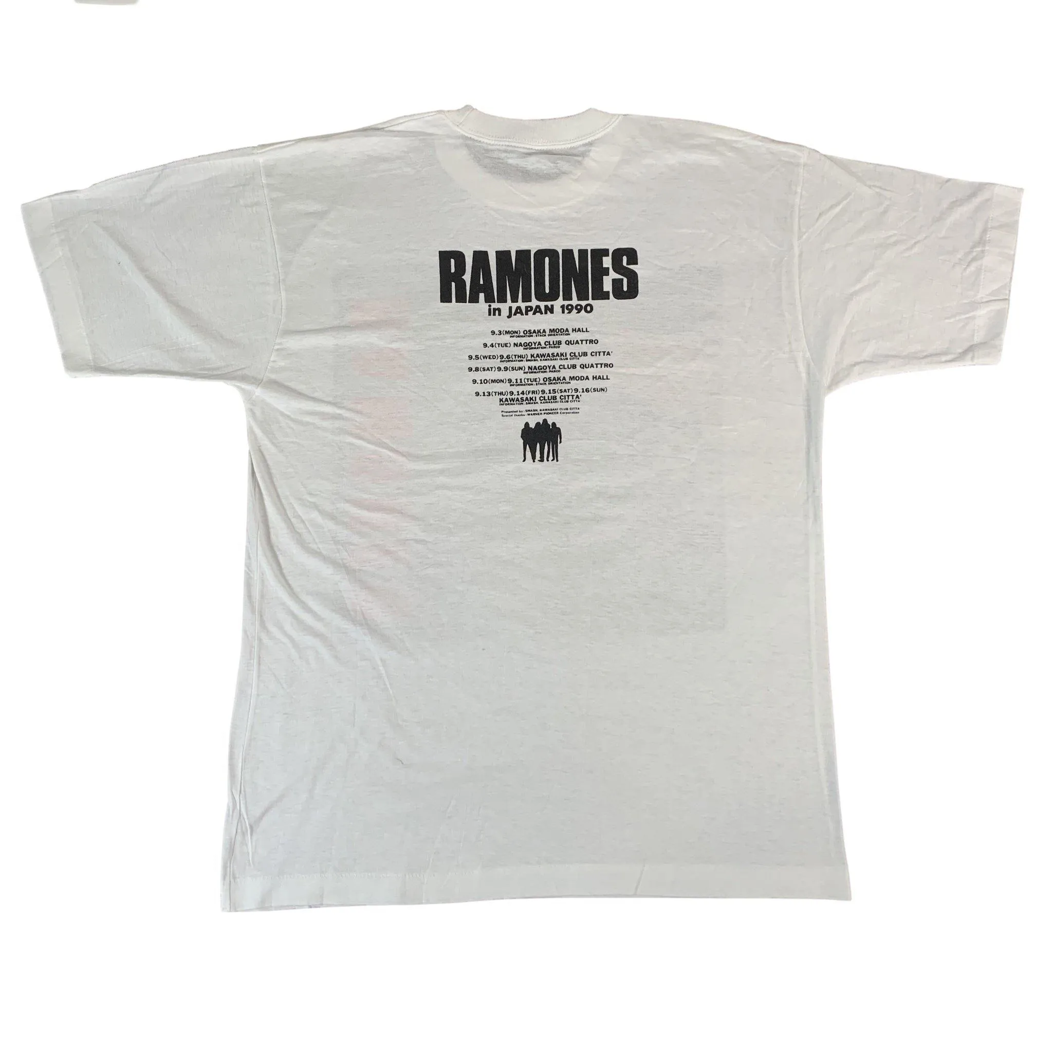 Vintage Ramones "Brain Drain" Japan Tour T-Shirt