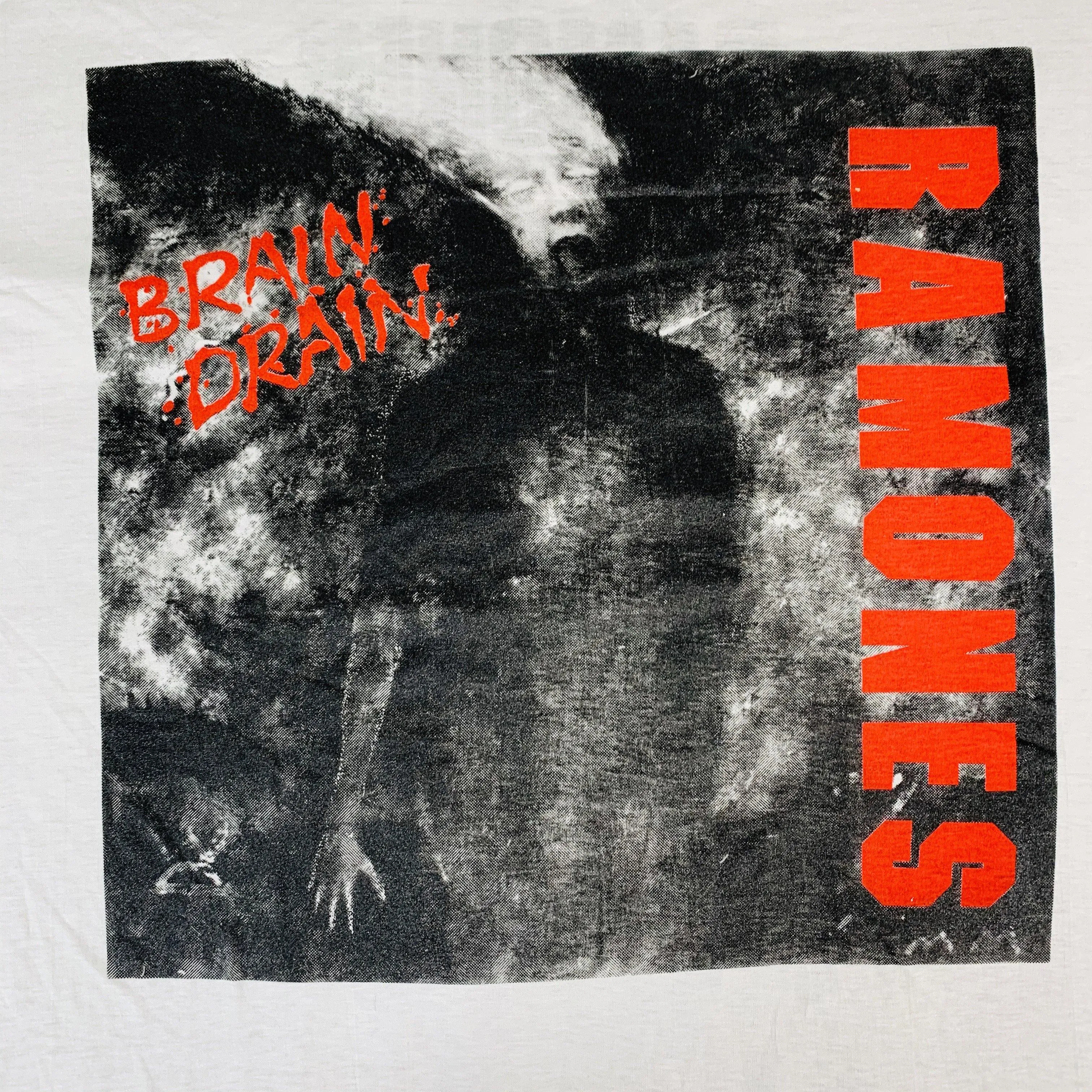 Vintage Ramones "Brain Drain" Japan Tour T-Shirt