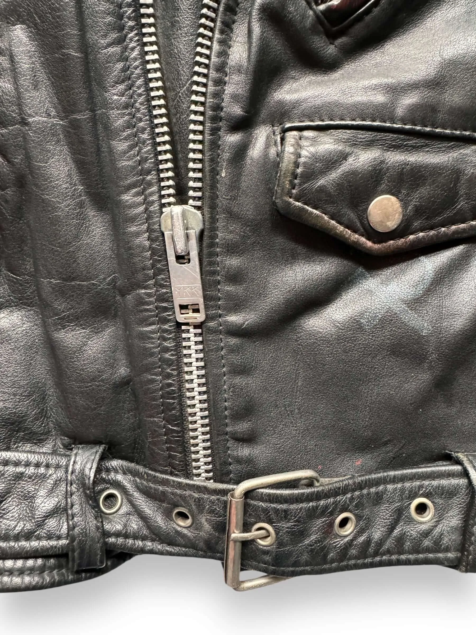 Vintage Sisters of Mercy Studded Leather Jacket SZ M