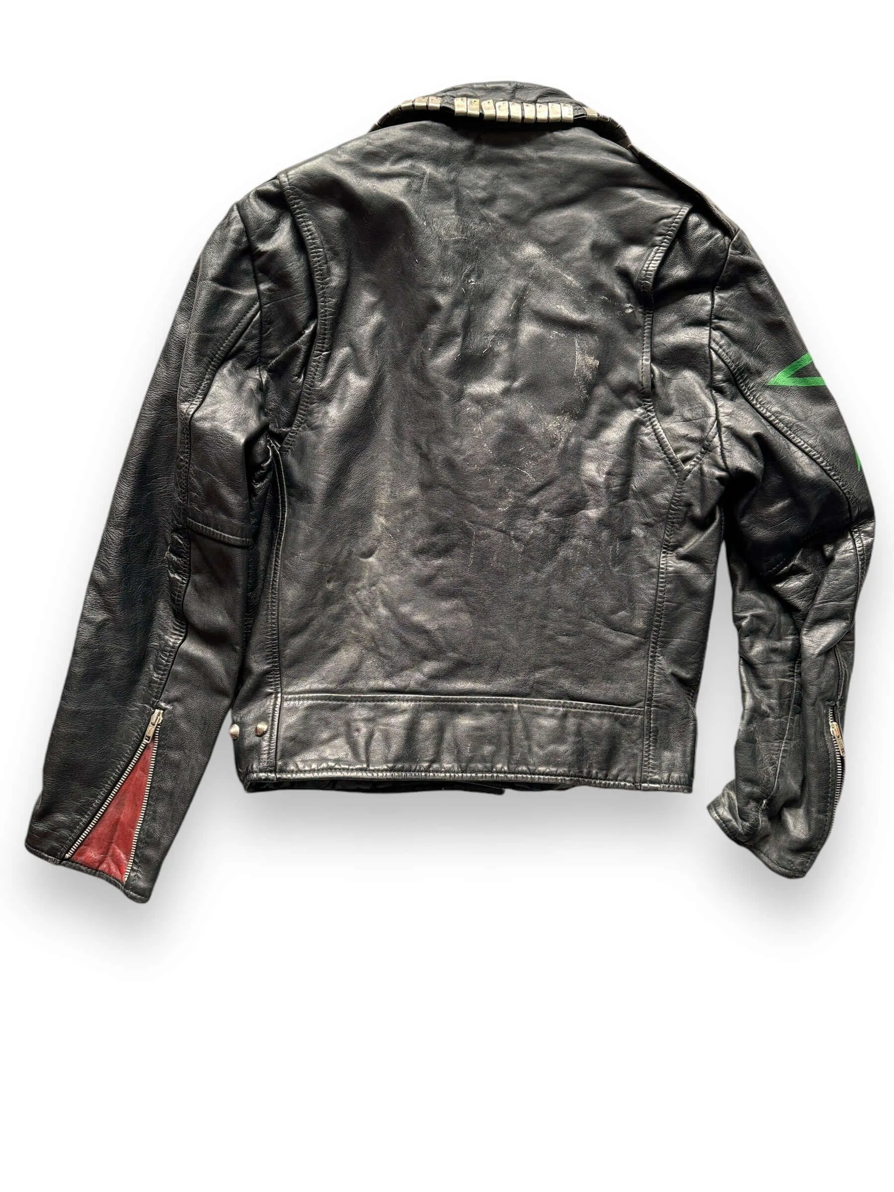 Vintage Sisters of Mercy Studded Leather Jacket SZ M