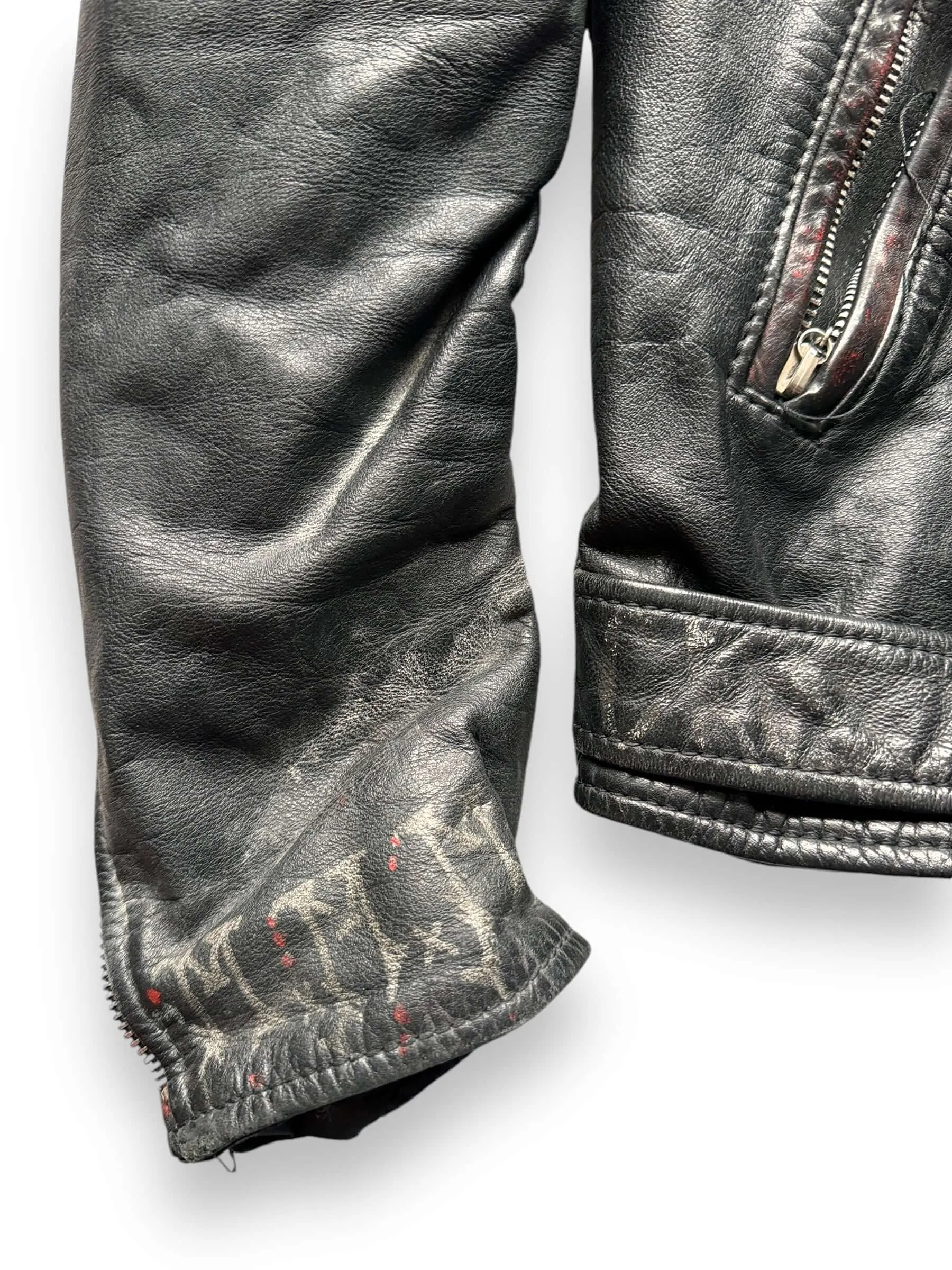 Vintage Sisters of Mercy Studded Leather Jacket SZ M
