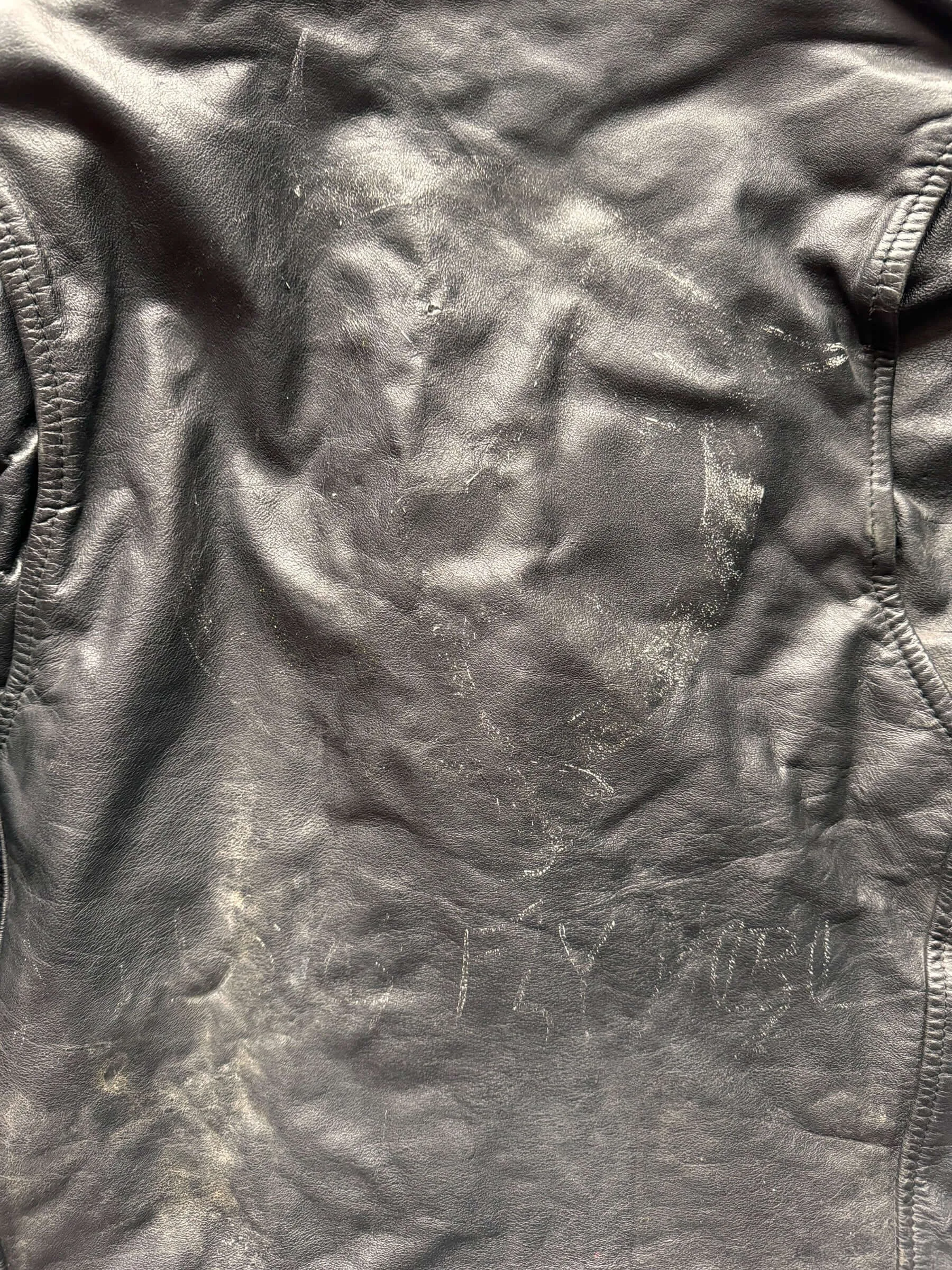 Vintage Sisters of Mercy Studded Leather Jacket SZ M