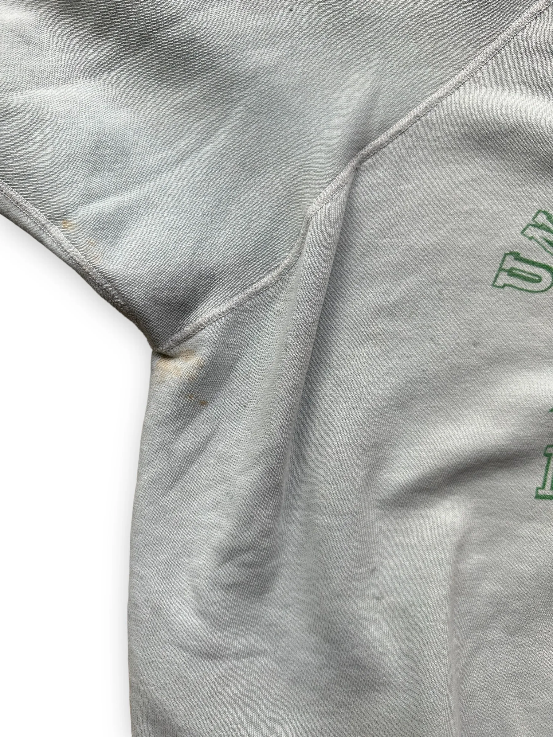 Vintage University of Miami Short Sleeve Crewneck Sweatshirt SZ L | Seattle Vintage Crewneck Sweatshirts | Barn Owl Vintage Seattle