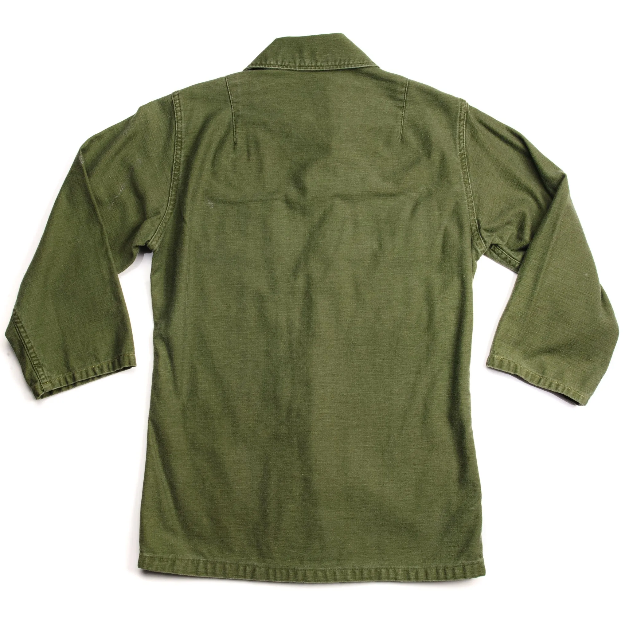 VINTAGE US ARMY UTILITY SHIRT P63 1963/64 VIETNAM WAR SIZE 13 1/2 X 30