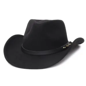 Vintage Western Cowboy Hat Wide Brim