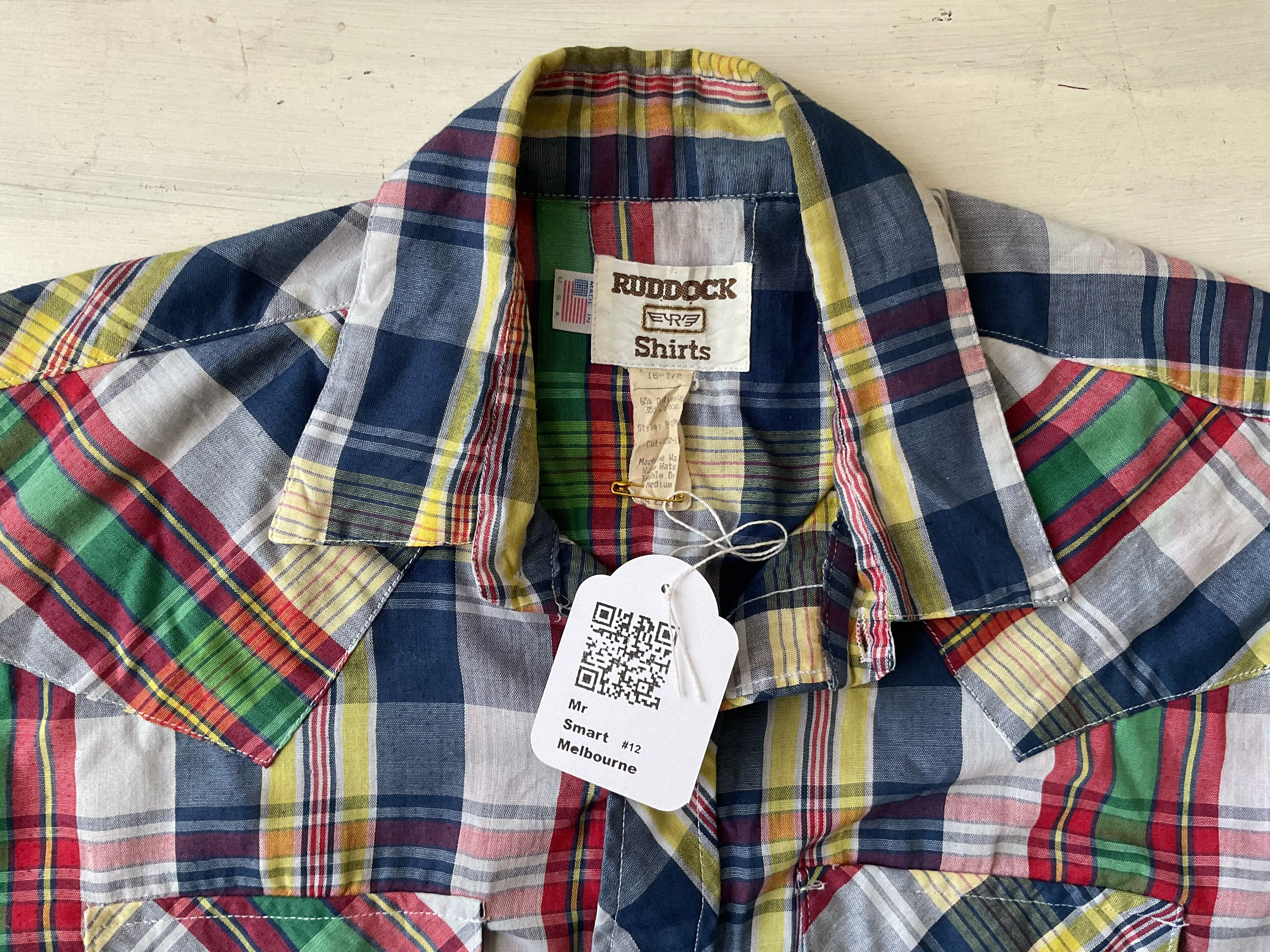 Vintage Western shirt by Ruddock, Large