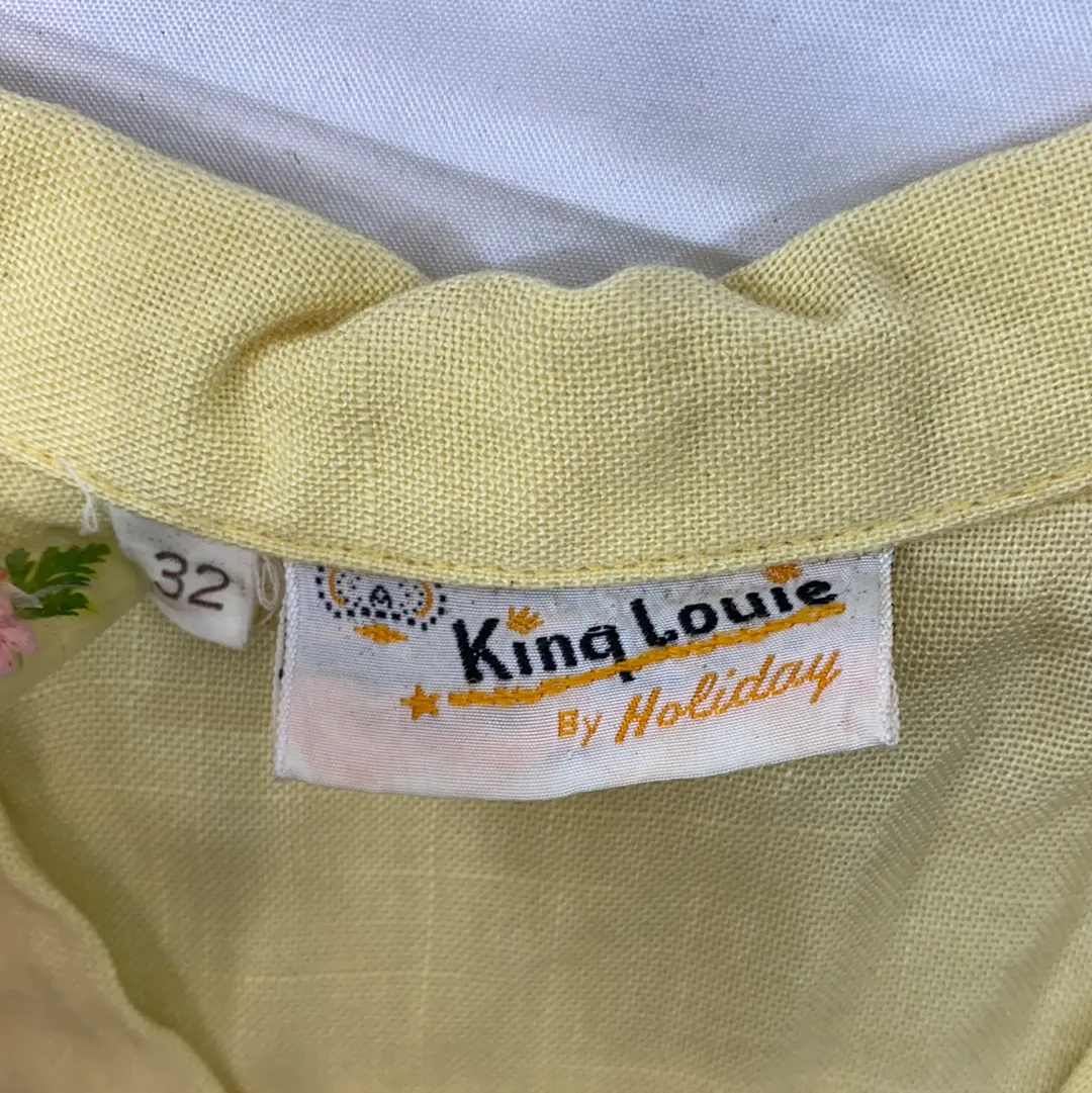 Vintage Women’s Bowling Button Up 1950s-1970s