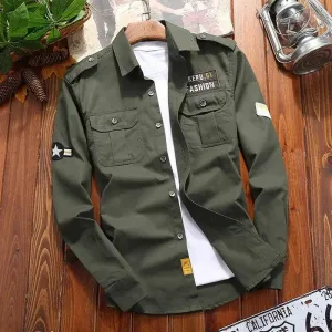 Vintage Wool Military Jacket cool Street ware