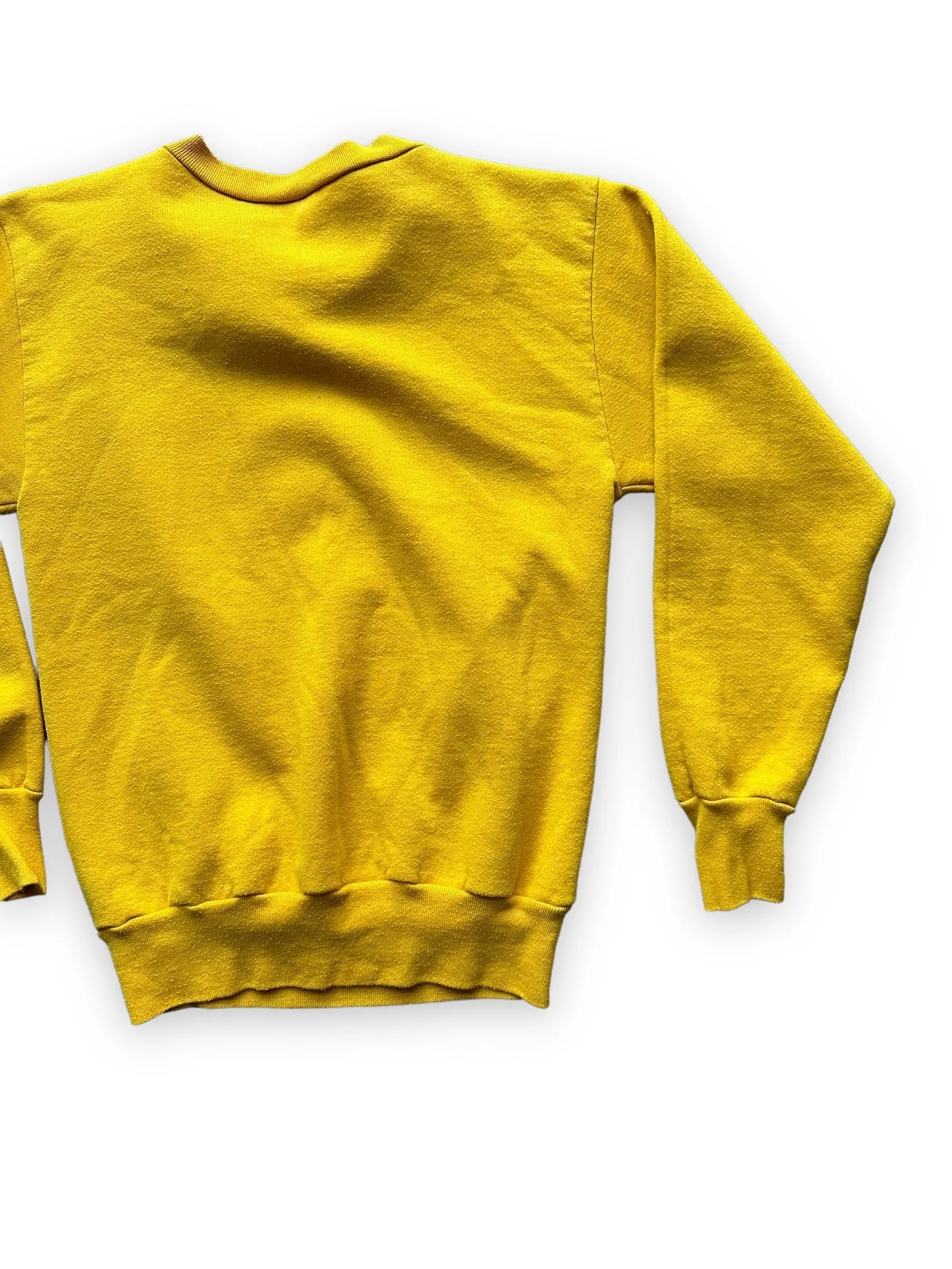Vintage Yellow Wyoming Crewneck Sweatshirt SZ M | Vintage Crewneck Sweatshirt Seattle | Barn Owl Vintage Seattle