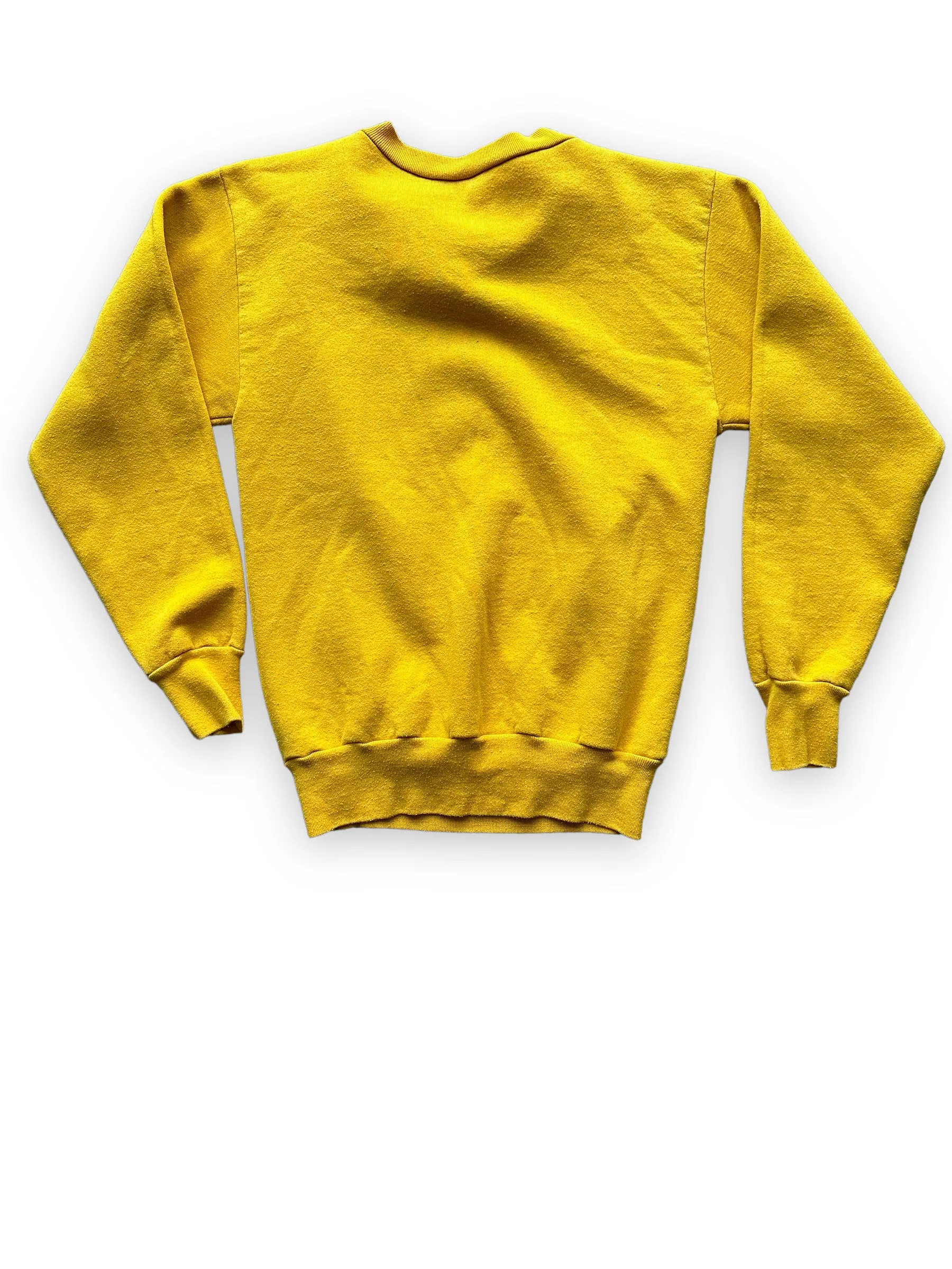 Vintage Yellow Wyoming Crewneck Sweatshirt SZ M | Vintage Crewneck Sweatshirt Seattle | Barn Owl Vintage Seattle