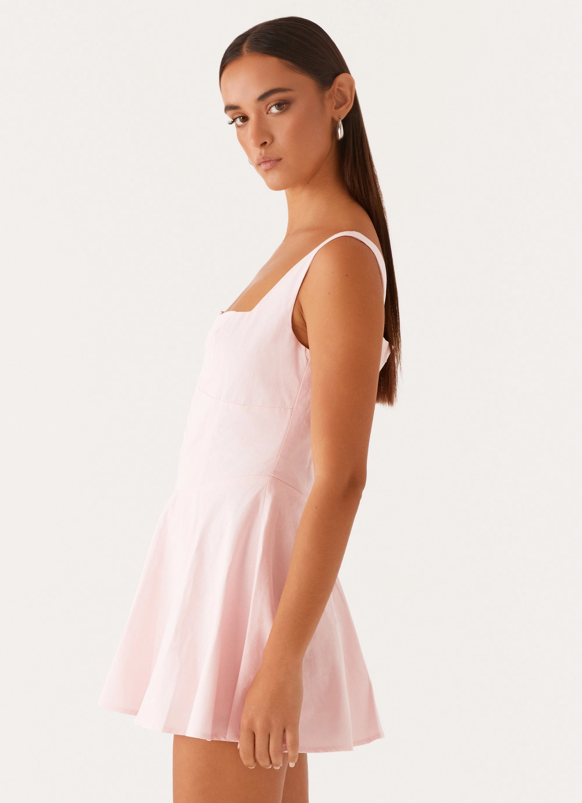 Autumn Mood Resort-Wear The Isle Mini Dress - Pink