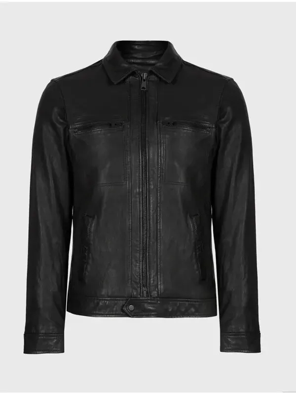 VIRGIN RIVER S04 DAN BRADY LEATHER JACKET