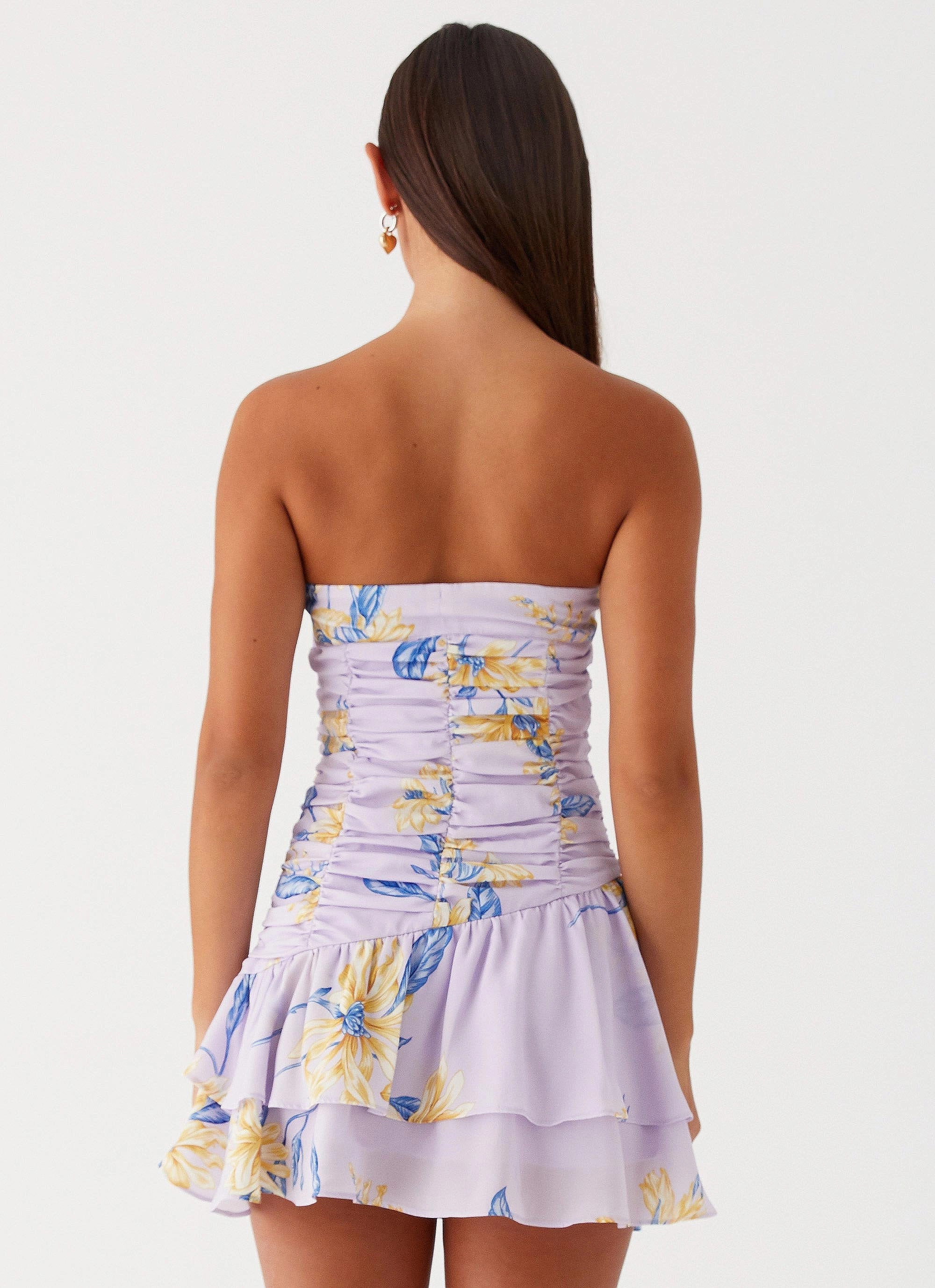 Viviana Mini Dress - Lavender Tailored Mood