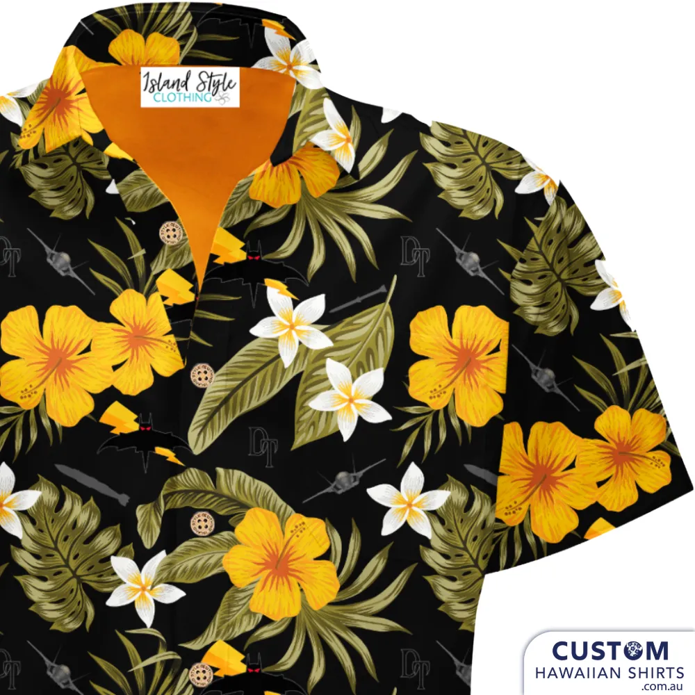 VMFA-242 SQN - USA Military, based in Japan - Custom Hawaiian Shirt