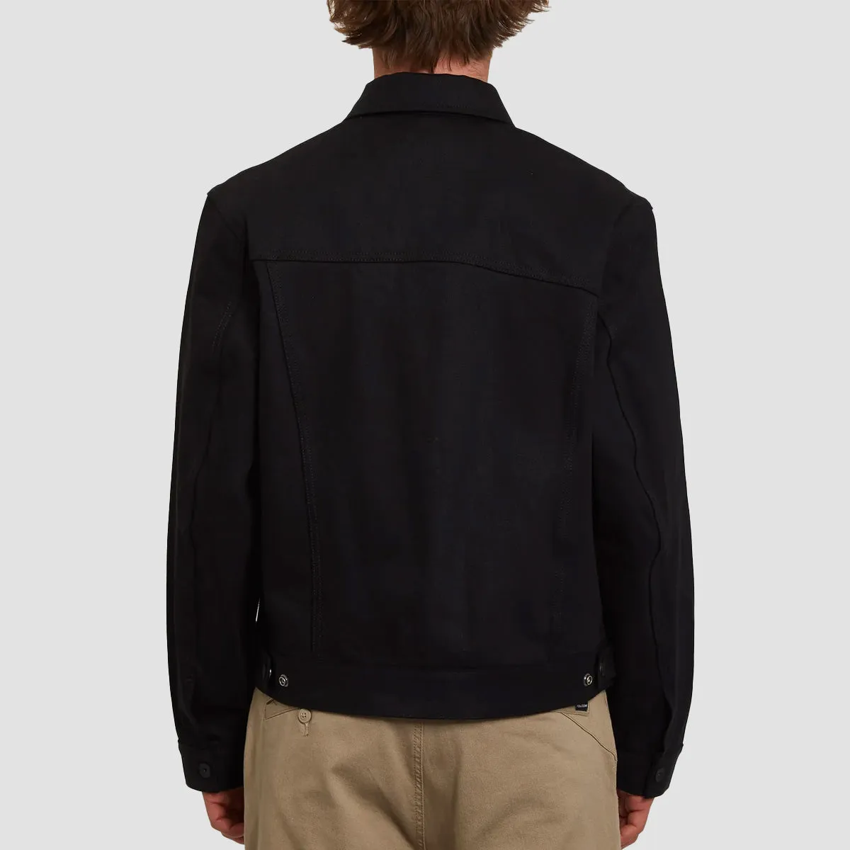 Volcom Stereostone Denim Jacket Black