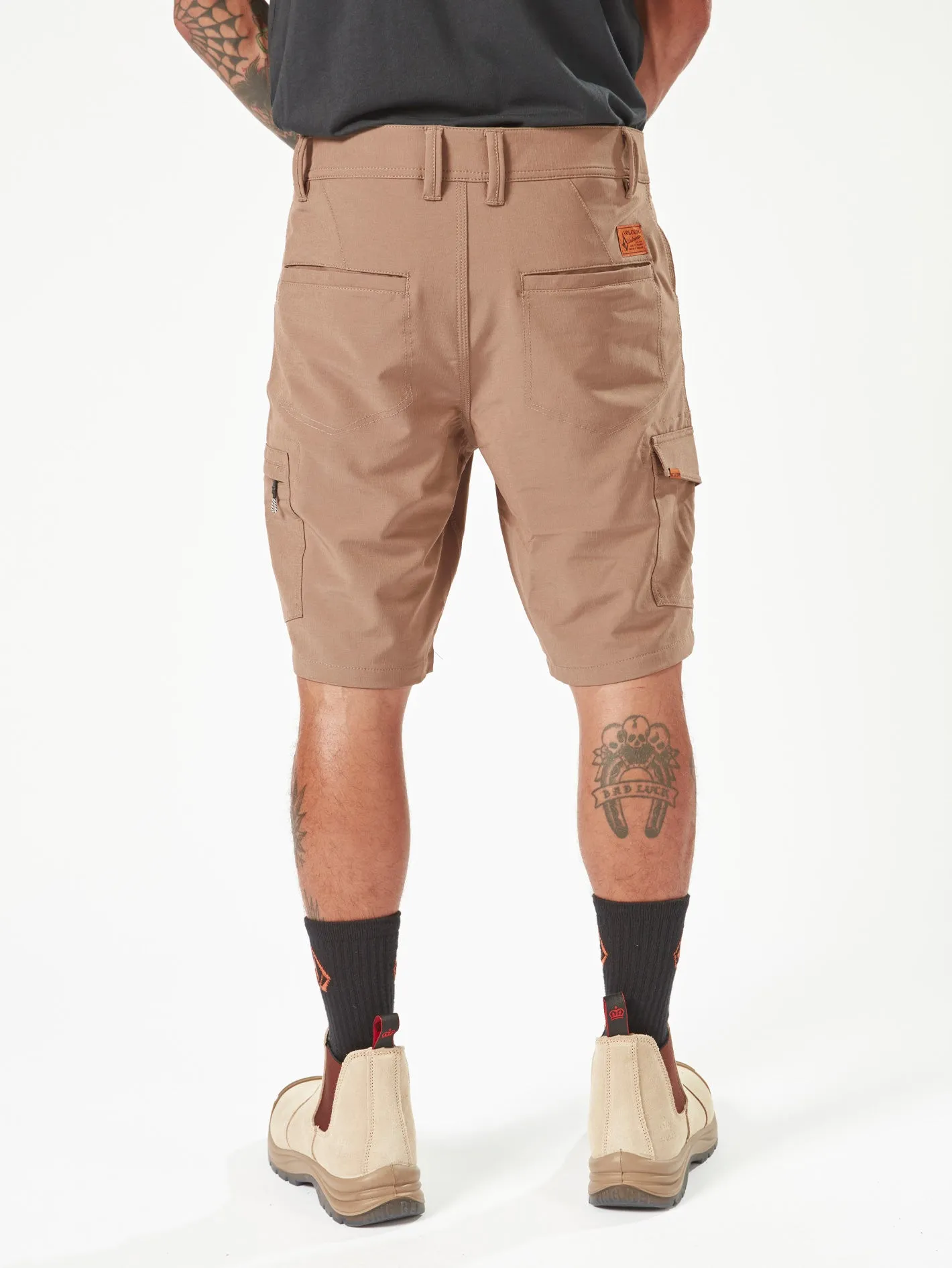Volcom Workwear Slab Hybrid Shorts - Brindle