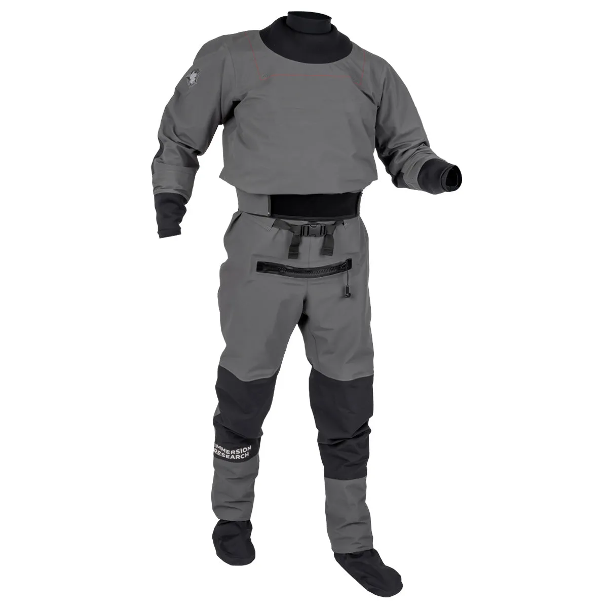 Devil's Club Dry Suit Minimalist Aesthetic Heavy Duty Zippers