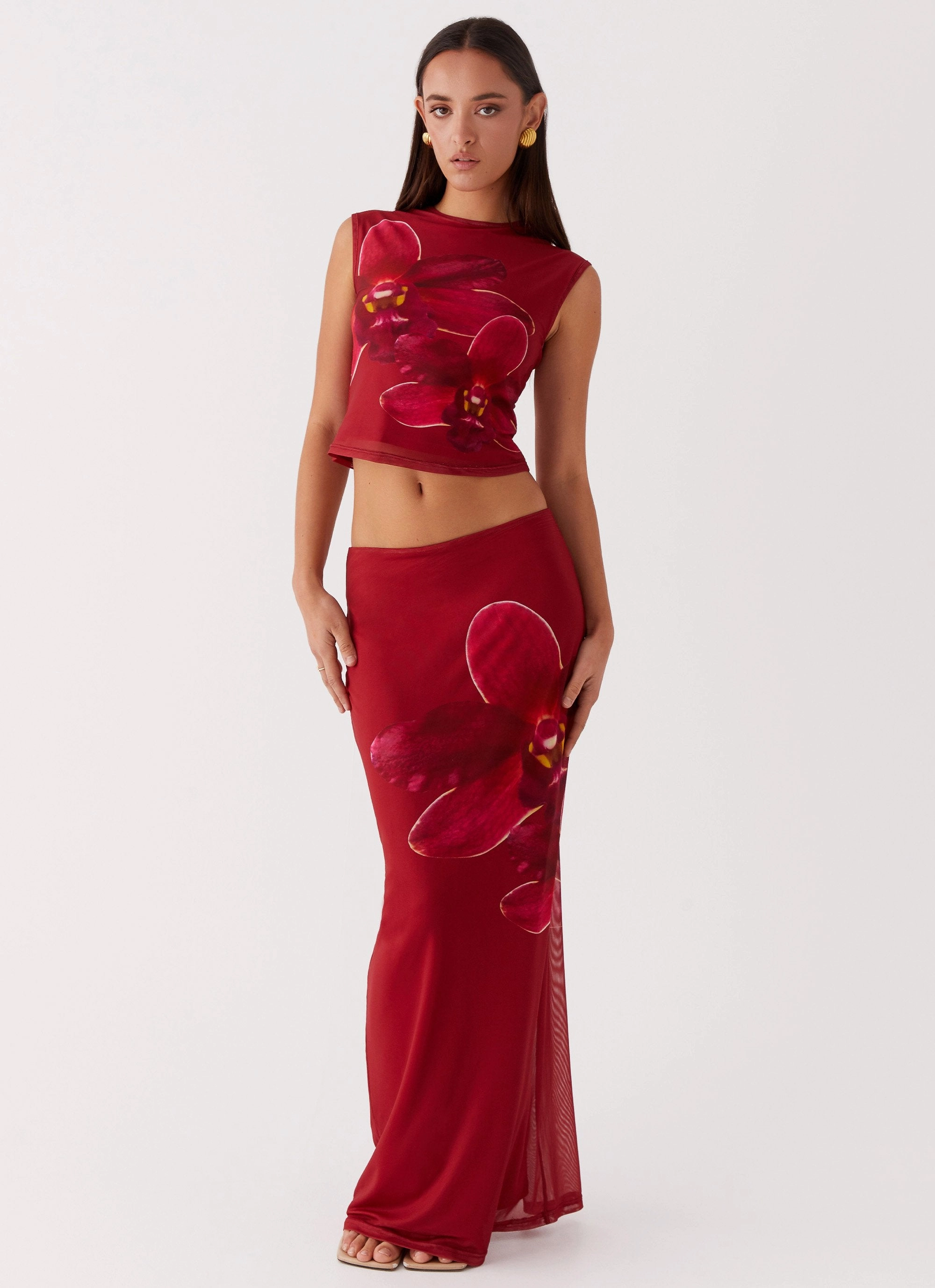 Wind Resistant Coating Waiting for Dawn Mesh Top - Rosa