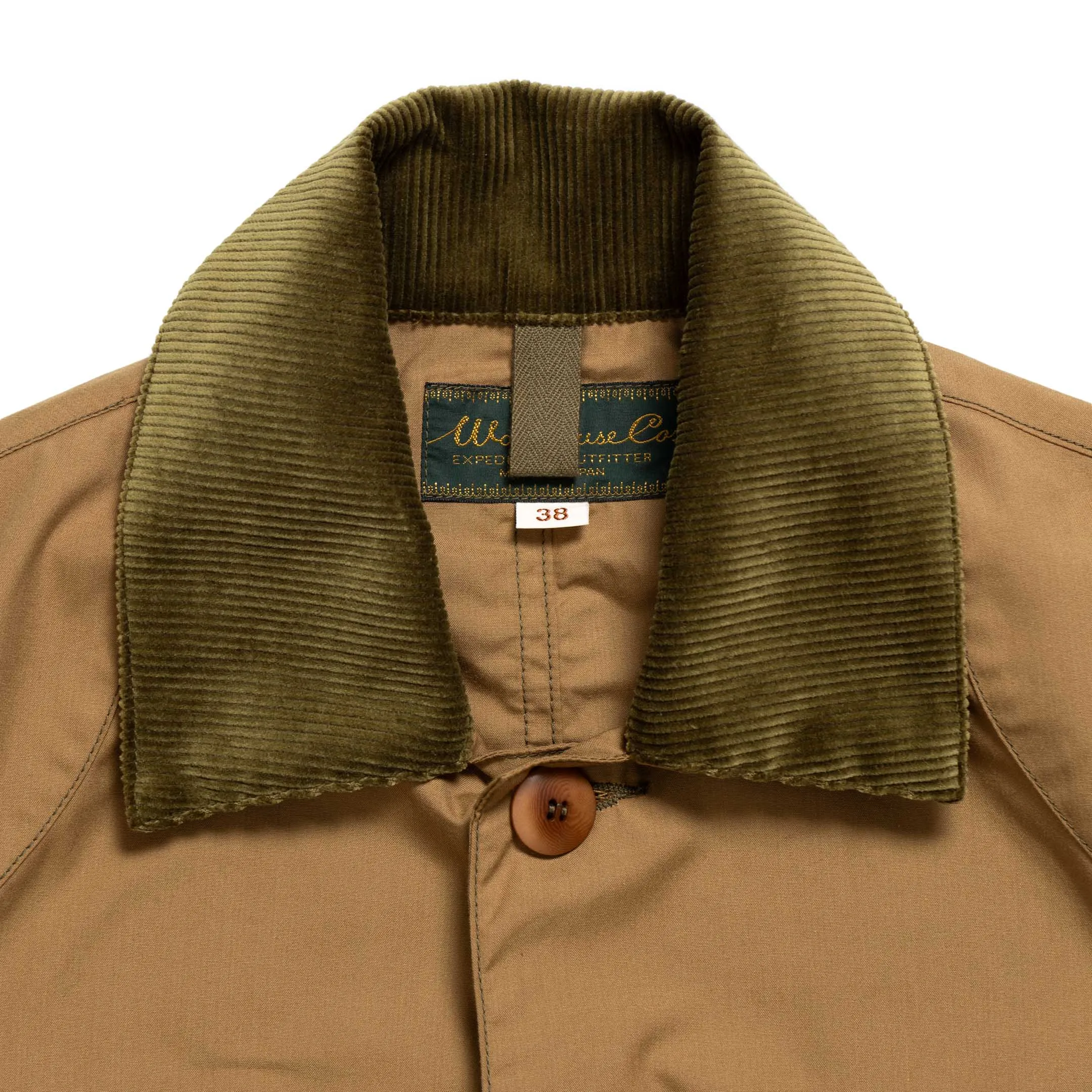 Warehouse & Co Lot. 2202 1930's Water proof Hunting Jacket Beige