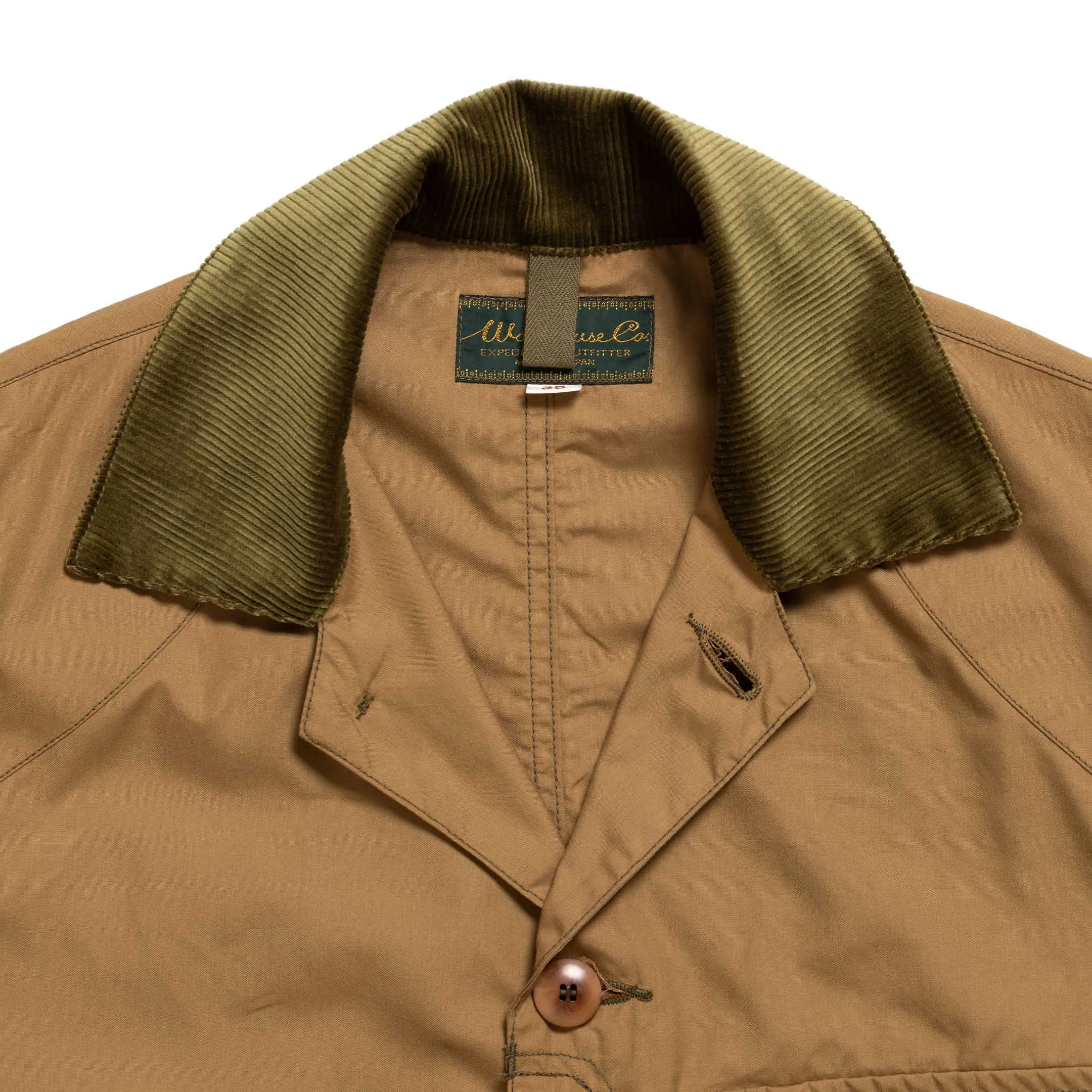 Warehouse & Co Lot. 2202 1930's Water proof Hunting Jacket Beige