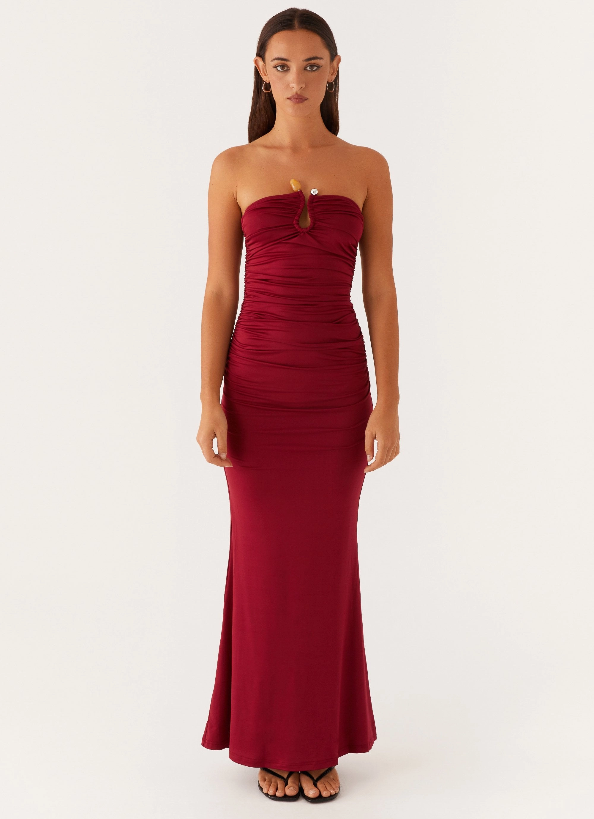 Polished Appearance Rudy Maxi Dress - Maroon