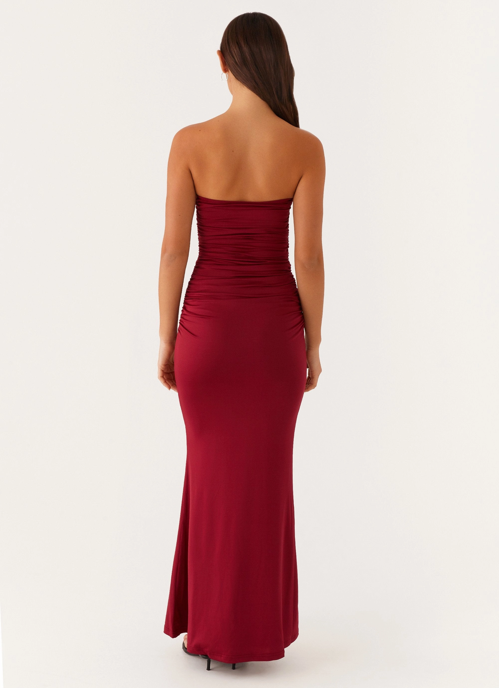 Gentle Look Rudy Maxi Dress - Maroon