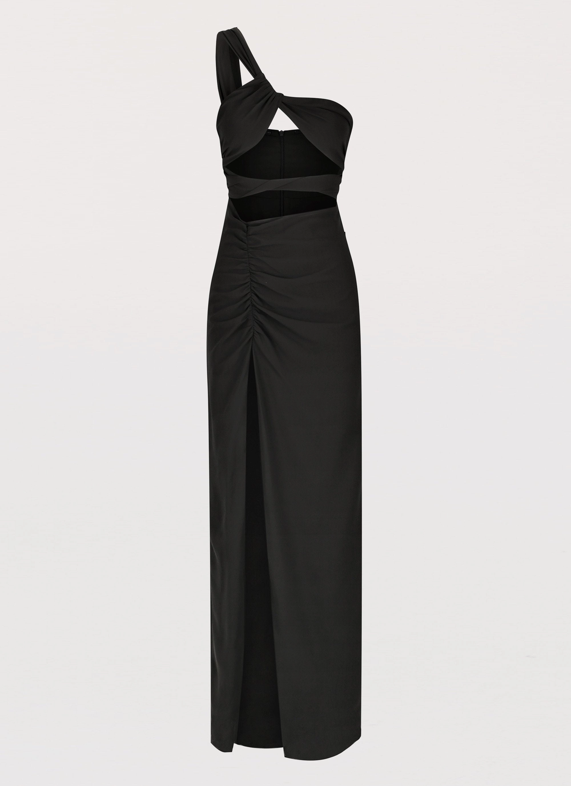 Calling On You Maxi Dress - Black Skin Glow