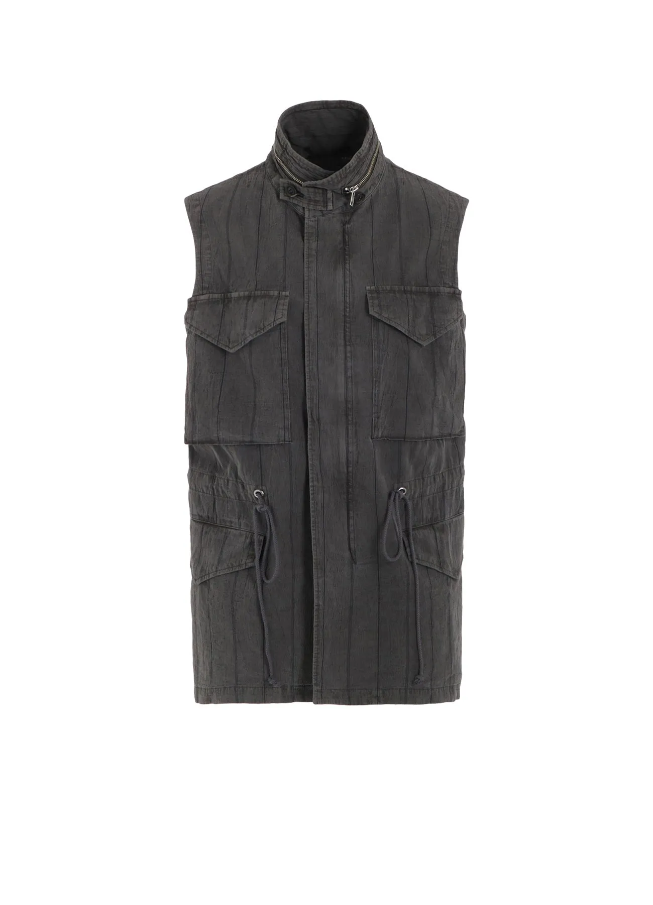 WASHER STRIPE 4 POCKET VEST