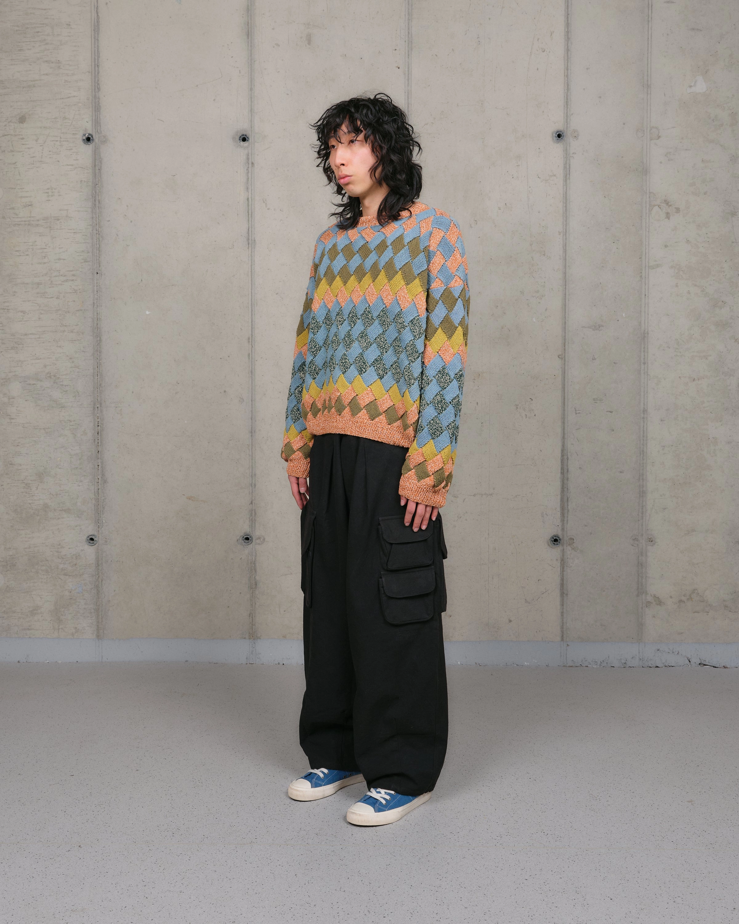 Weaver Knit Jumper - Dusk Classic Edge