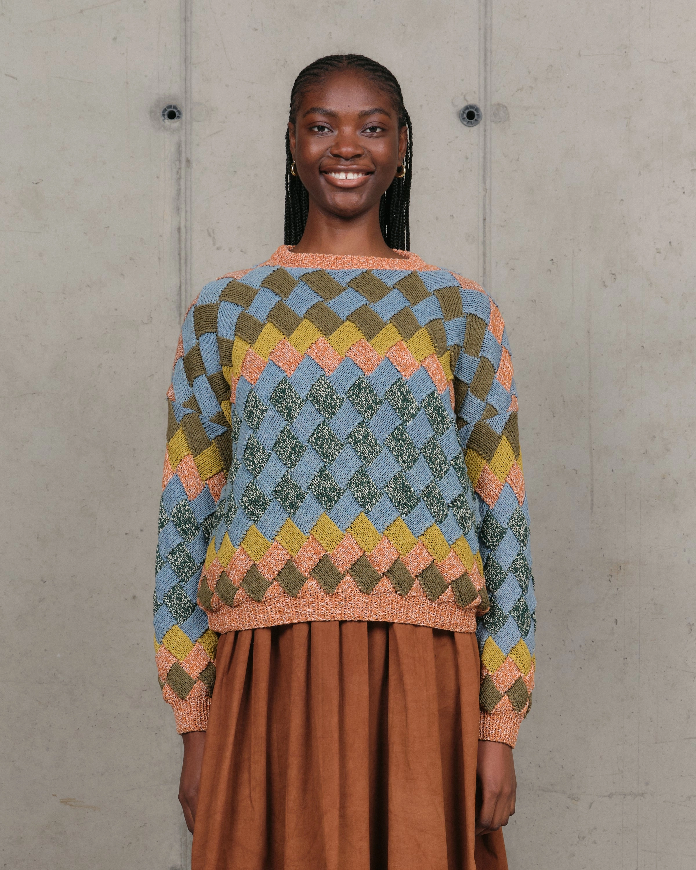 Weaver Knit Jumper - Dusk Happy Scent