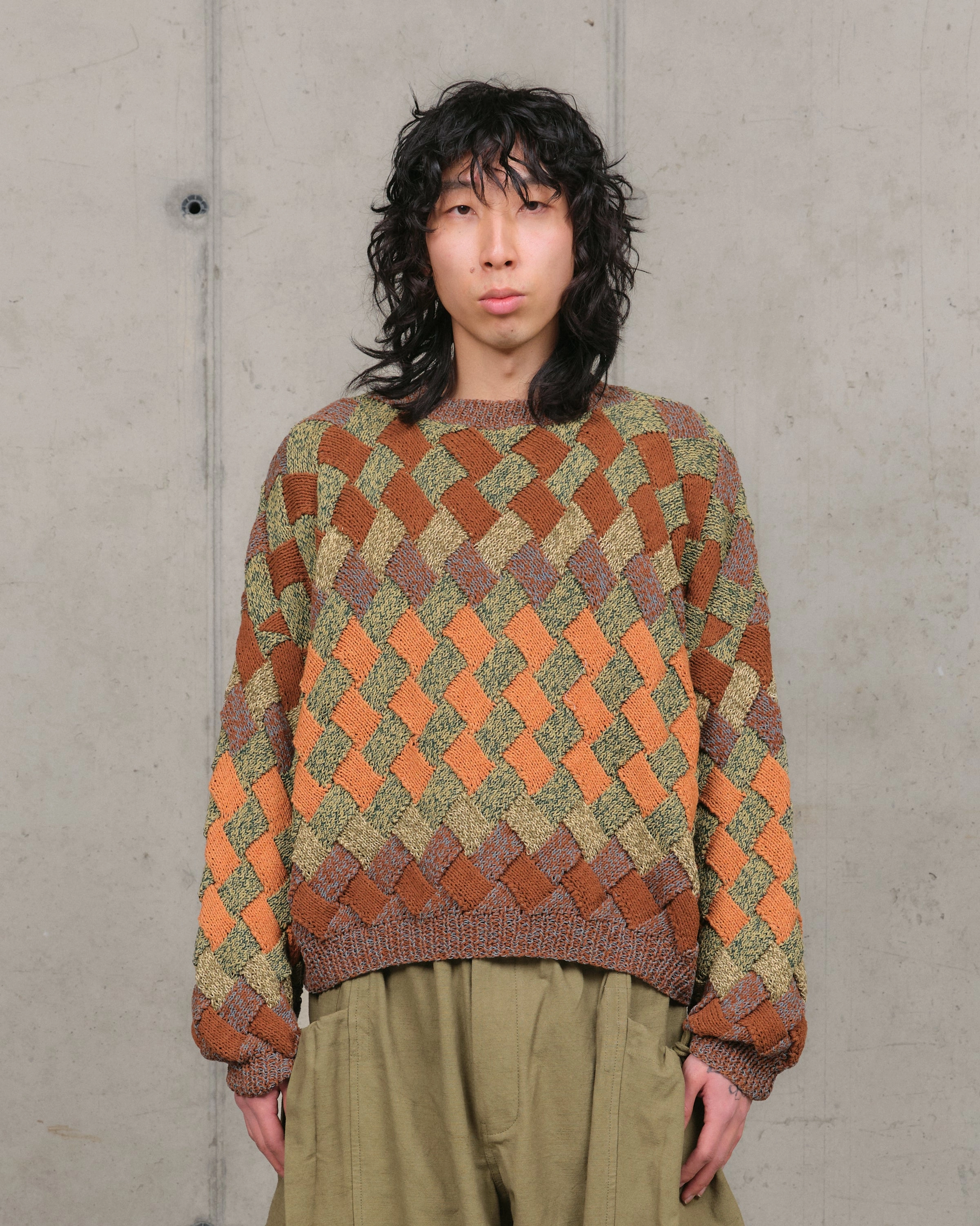Weaver Knit Jumper - Ember Festive Wear Warm Undertone