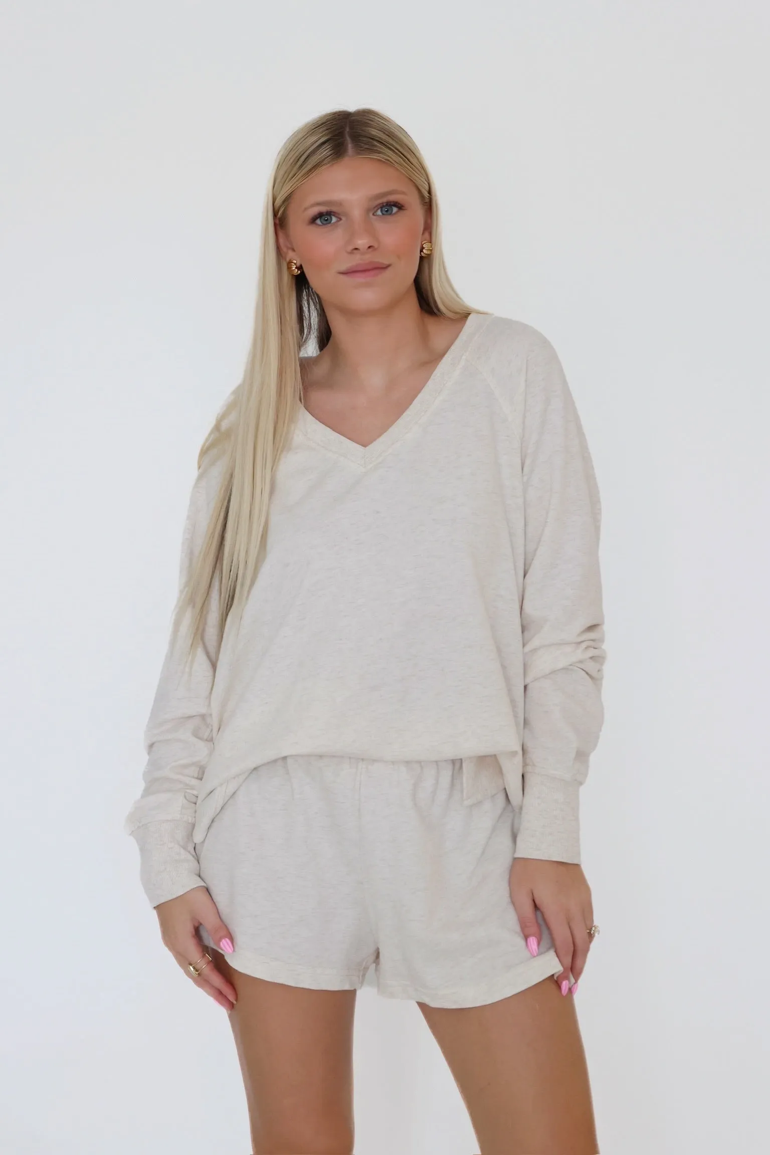 Performance Design Fit Weekender Short- Light Oatmeal Heather