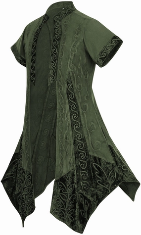 Lucien Limited Edition Moss Green Durable Stitch Pattern