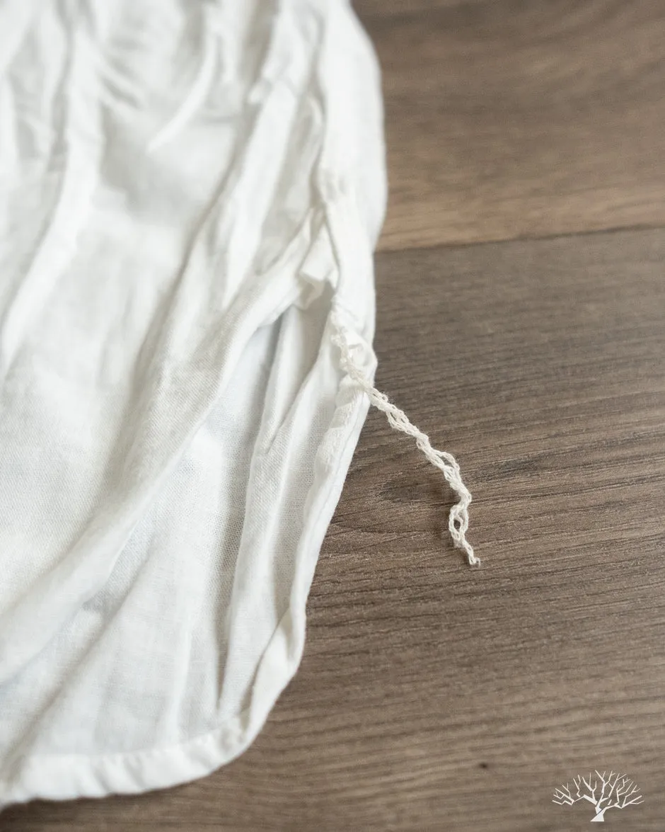 White Chambray Work Shirt