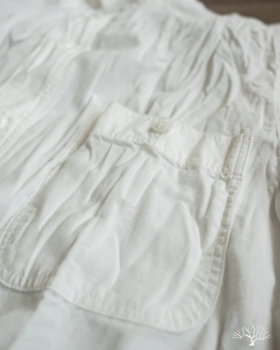 White Chambray Work Shirt