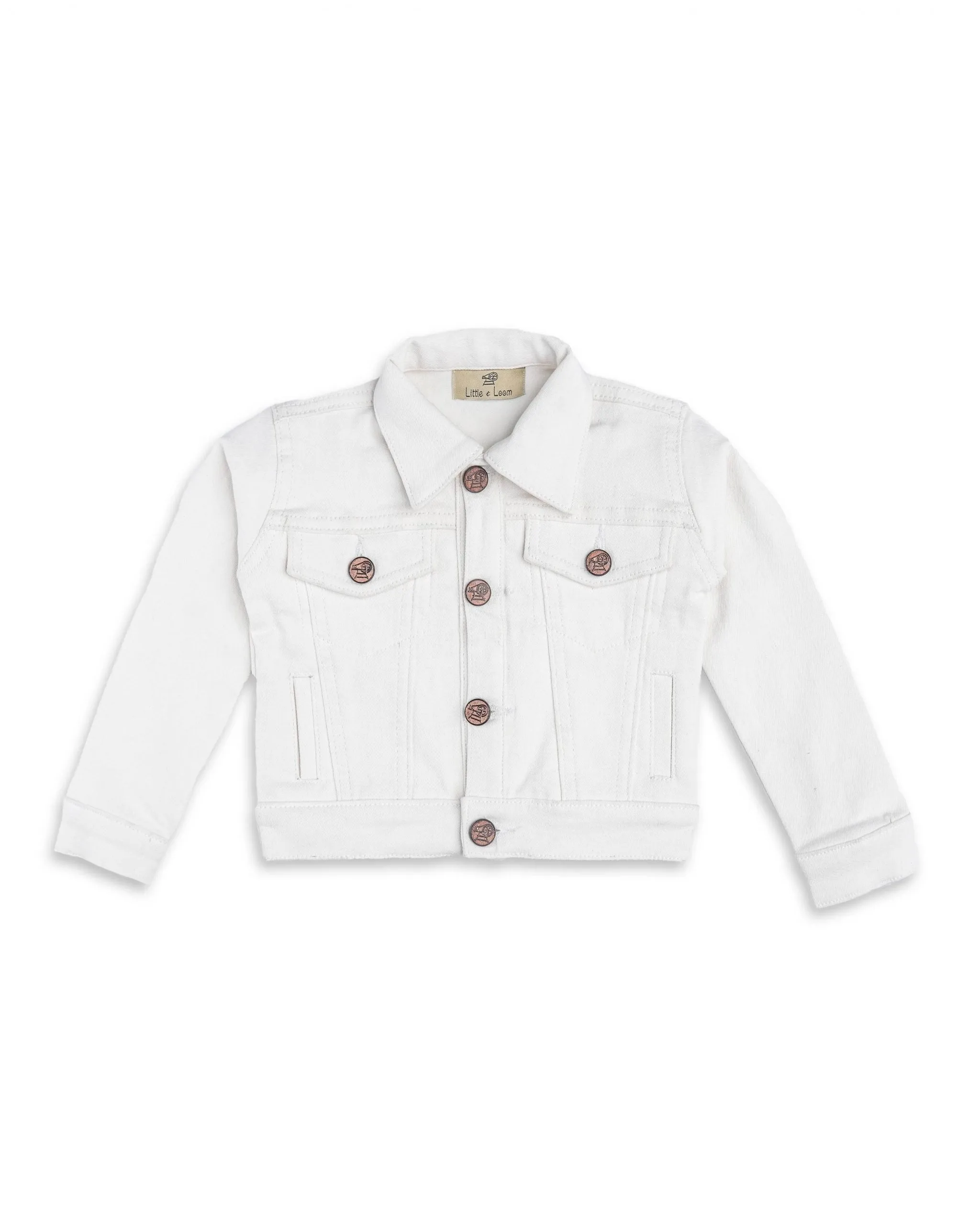 WHITE ON WHITE DENIM
